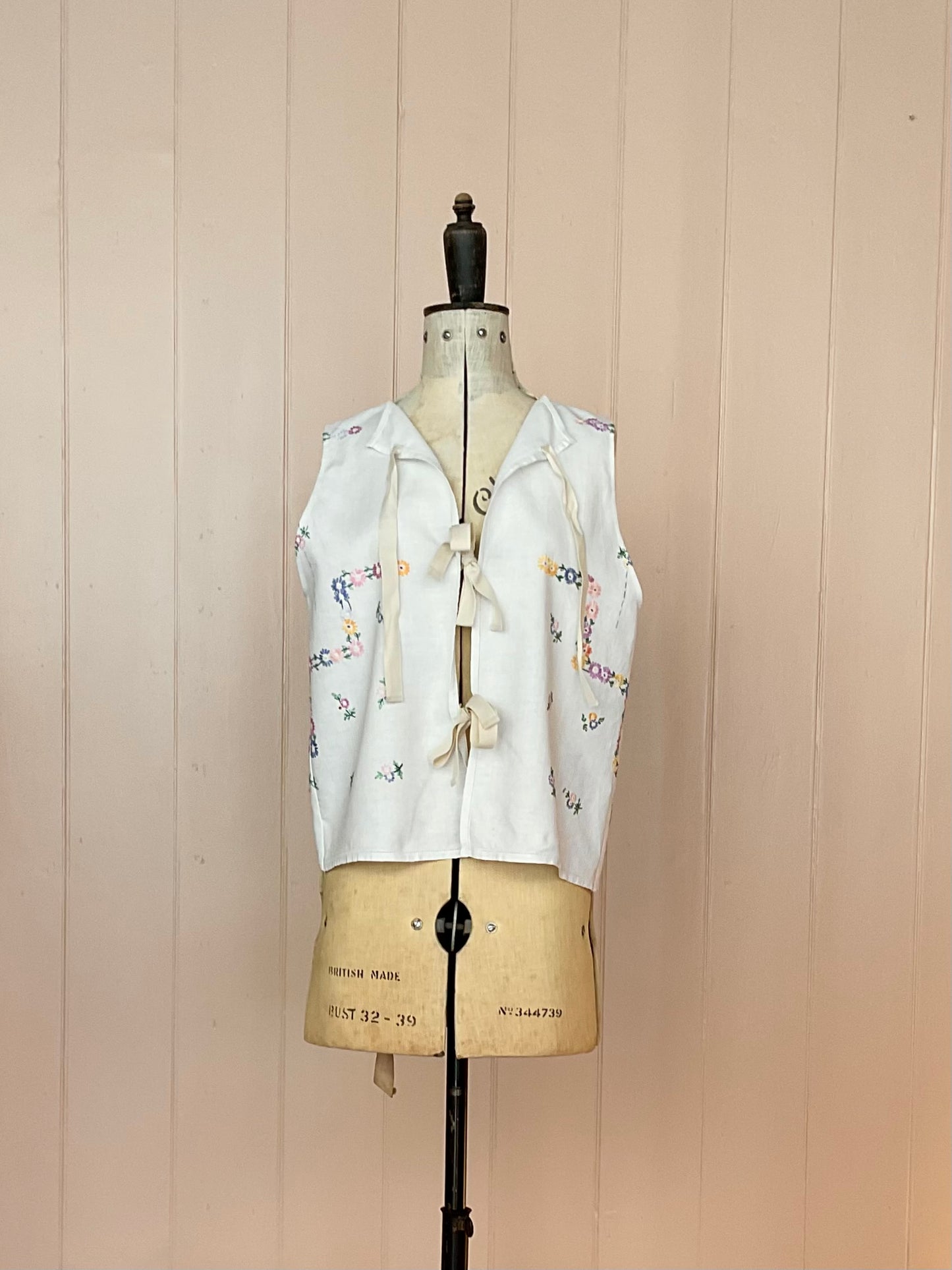 Jess Vest 5, reworked vintage