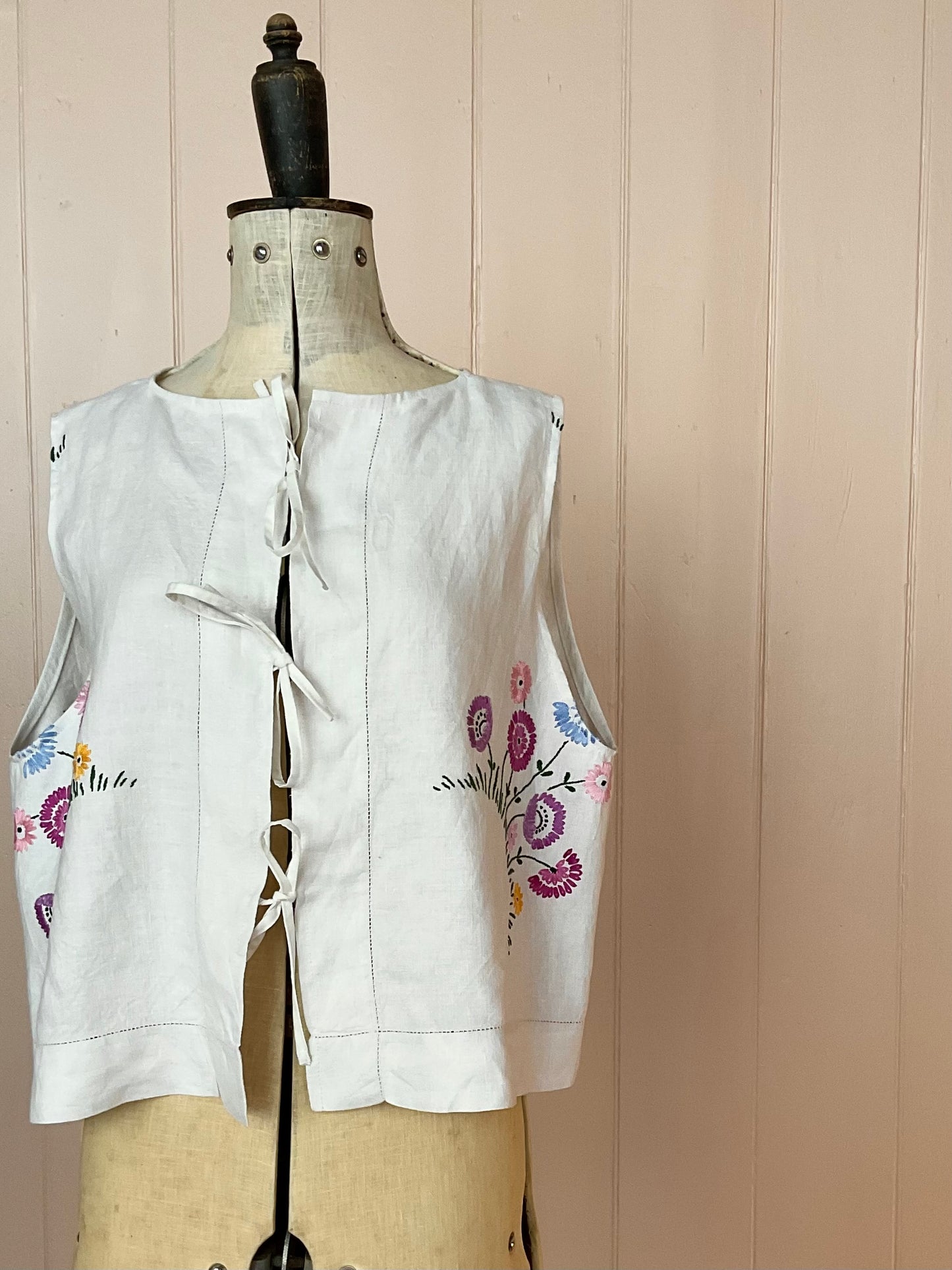 Jess Vest 3, reworked vintage