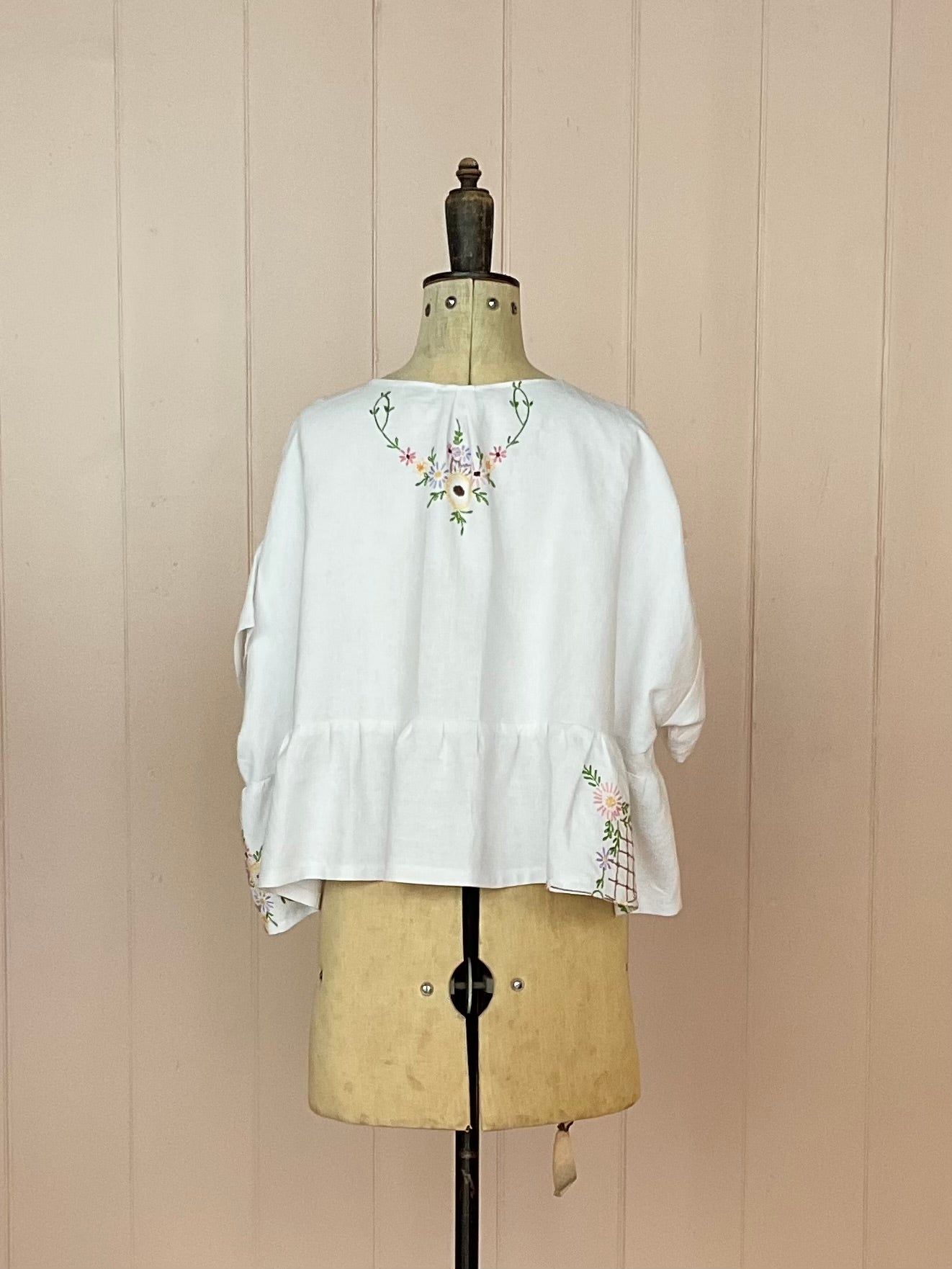 Nelly peplum top 3, reclaimed vintage