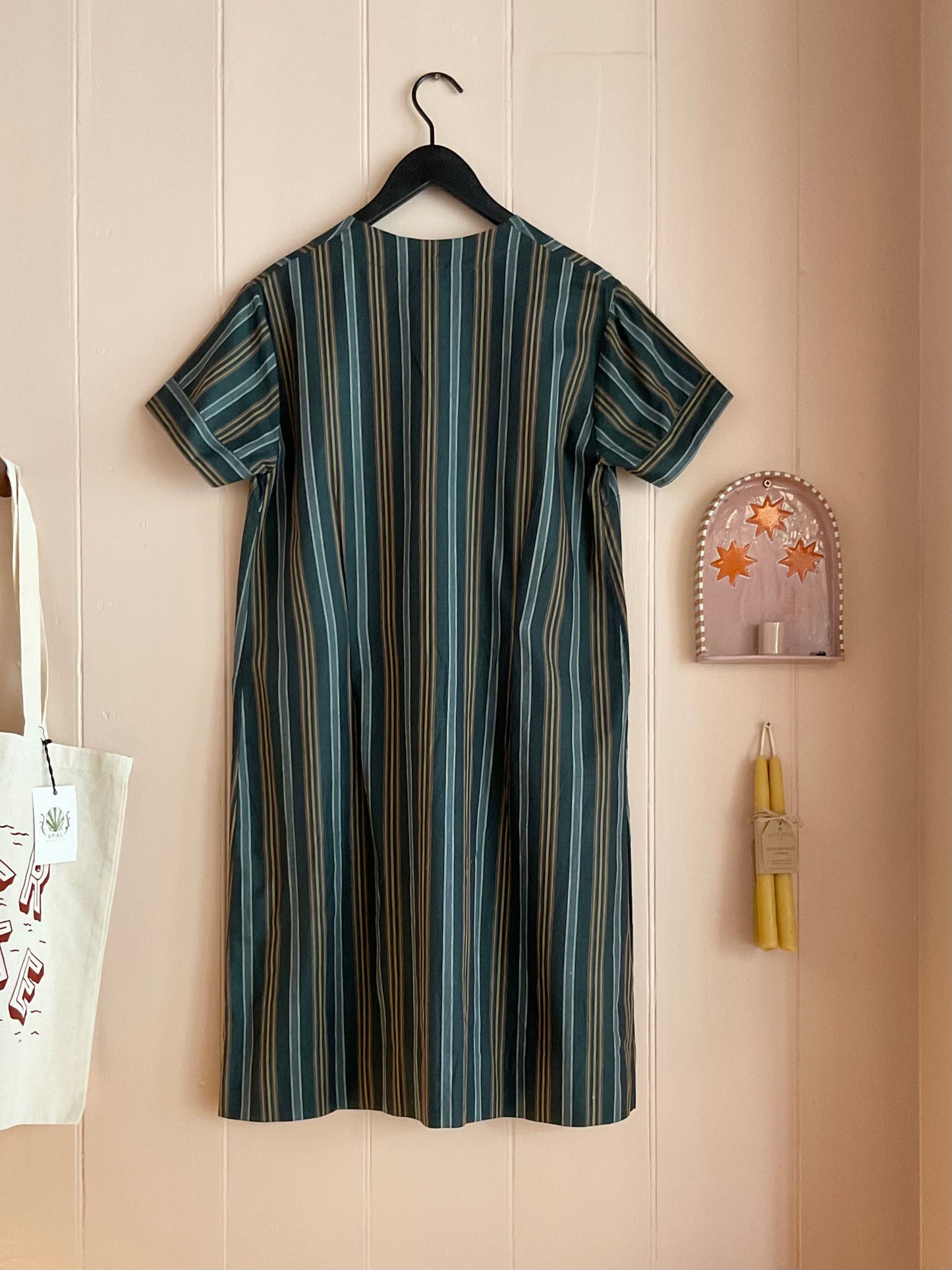 Vintage Workwear Shift Dress