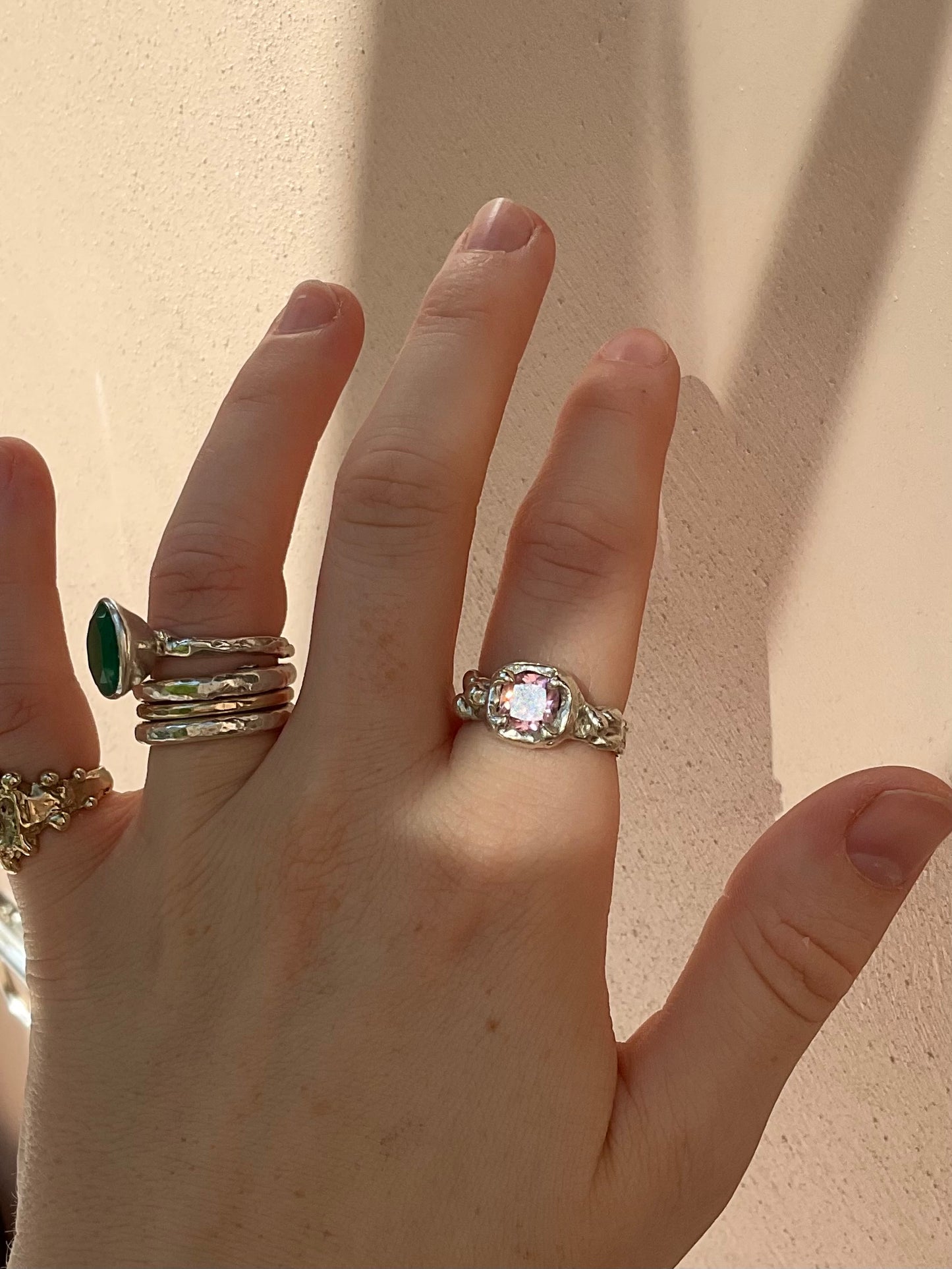 Candy floss ring