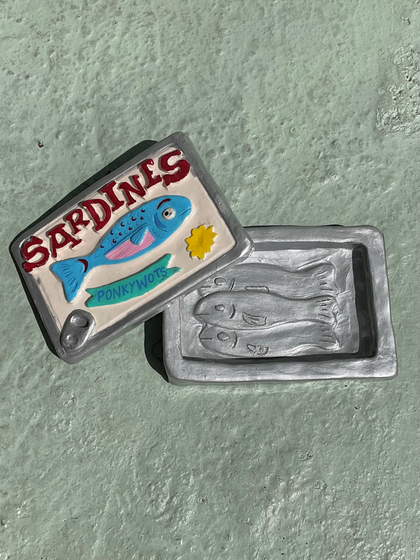 Sardine Matchbox / Storage Tin