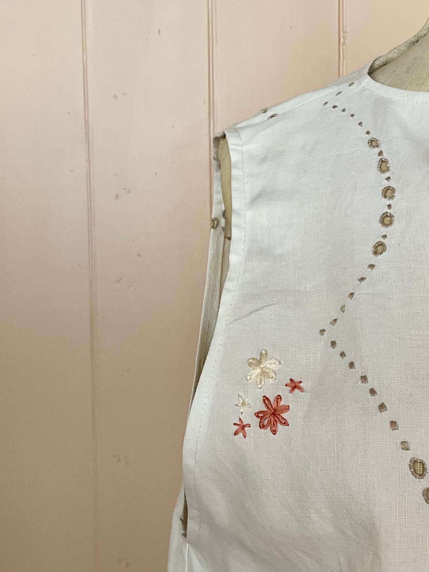 Jess Vest 4, reworked vintage
