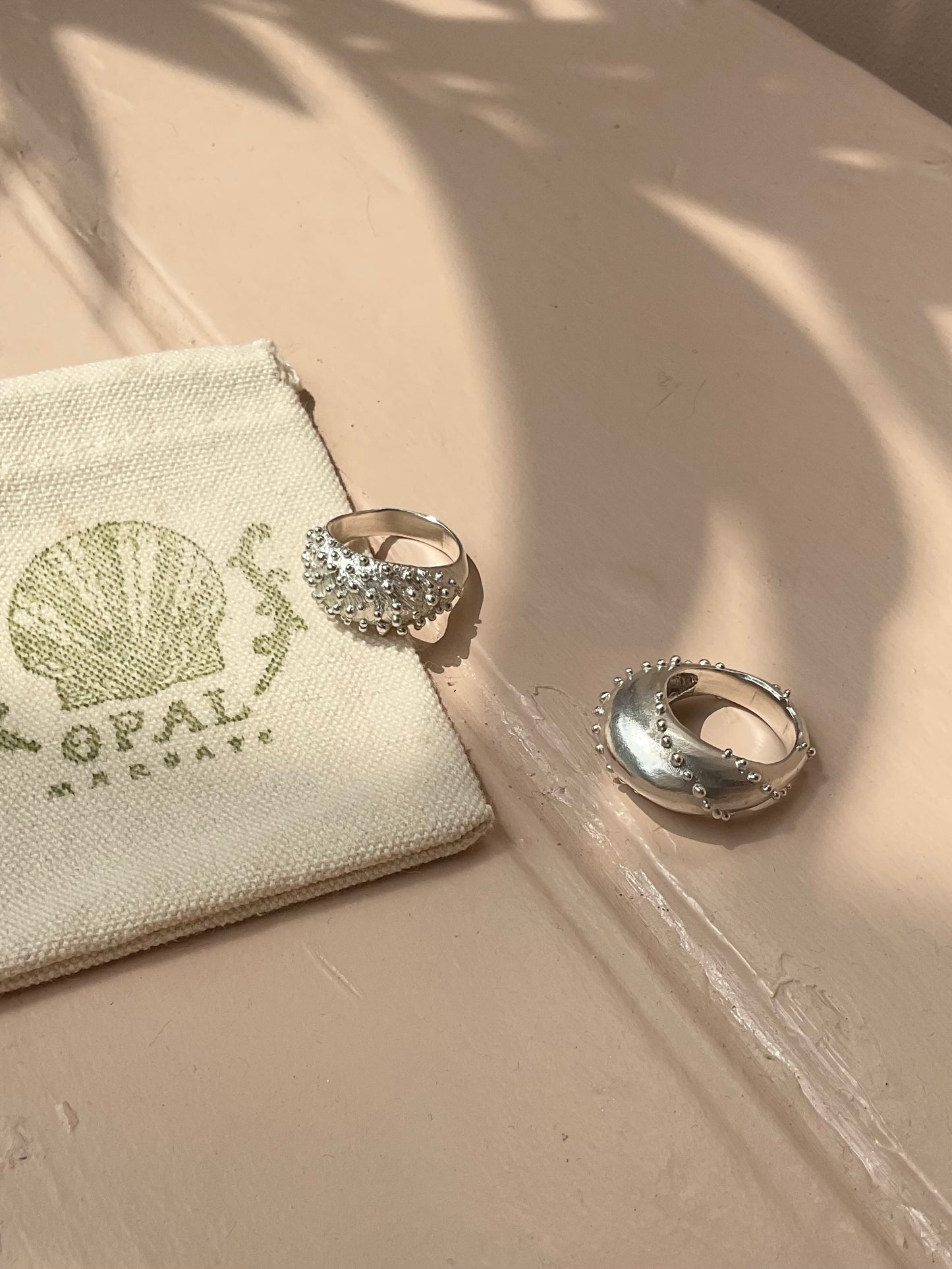 Caviar dome ring 2