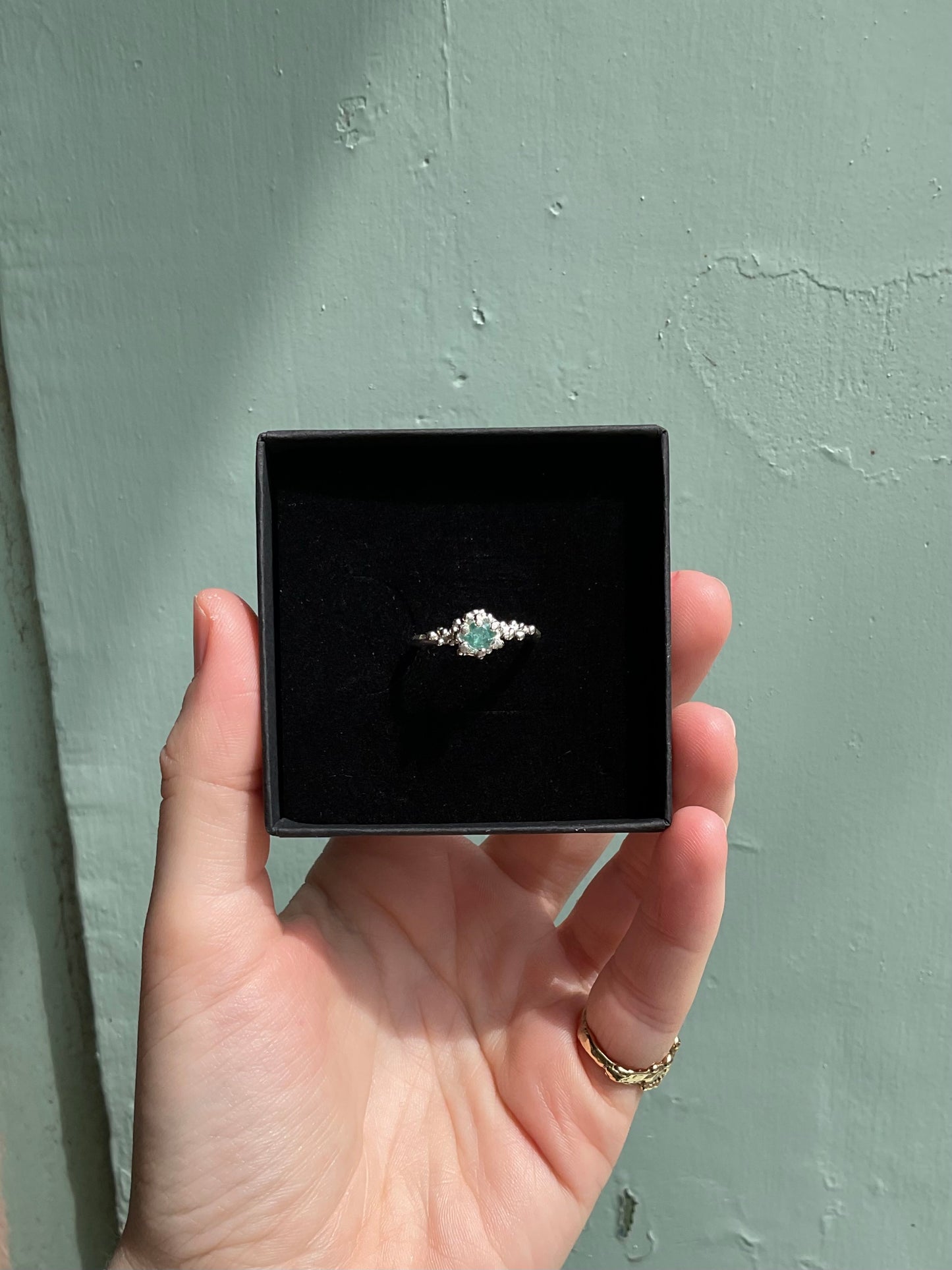 Tourmaline Barnacle Ring #8
