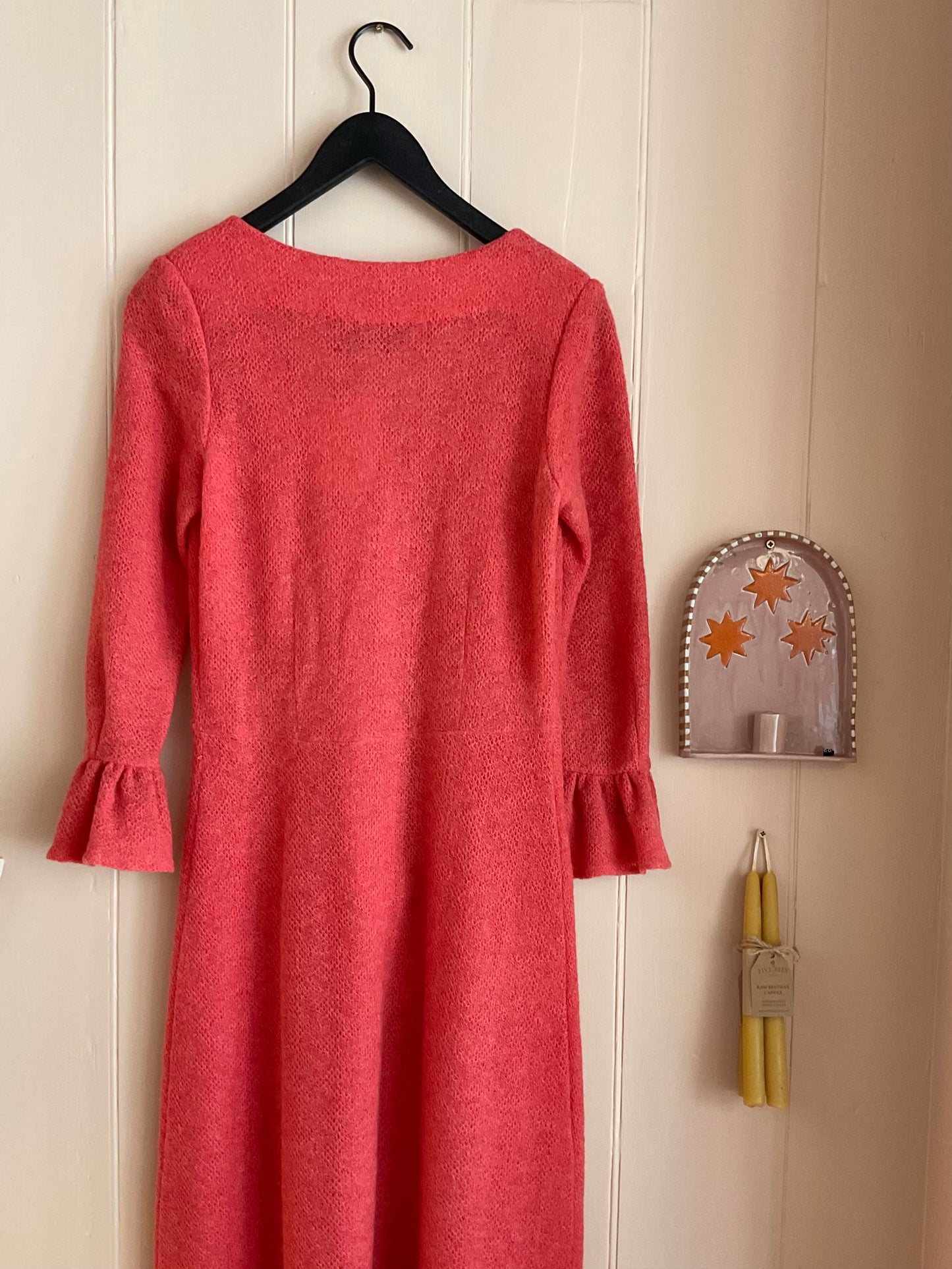 Vintage 1970’s Pure Wool Maxi Dress