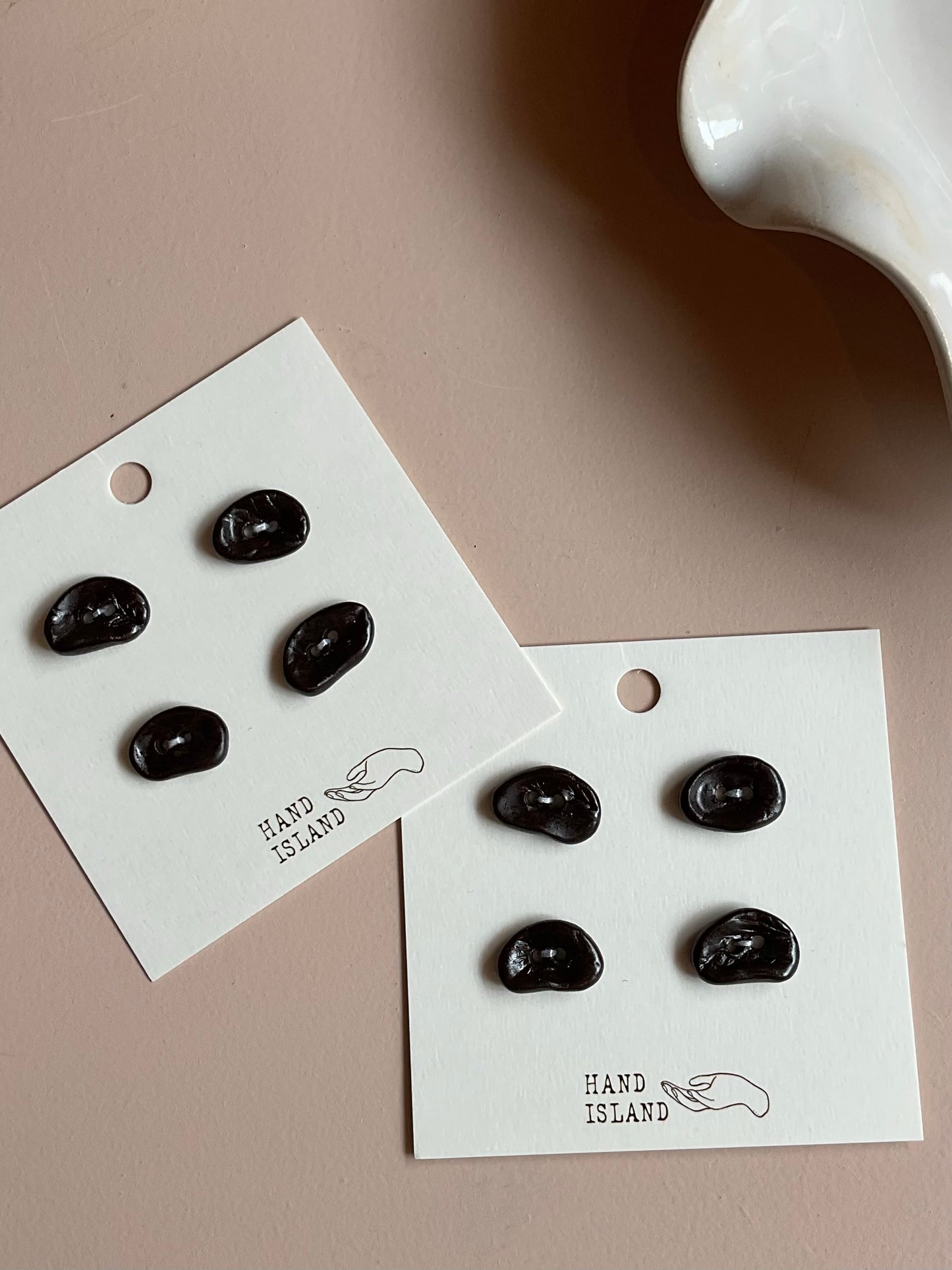 Cacao Bean Button