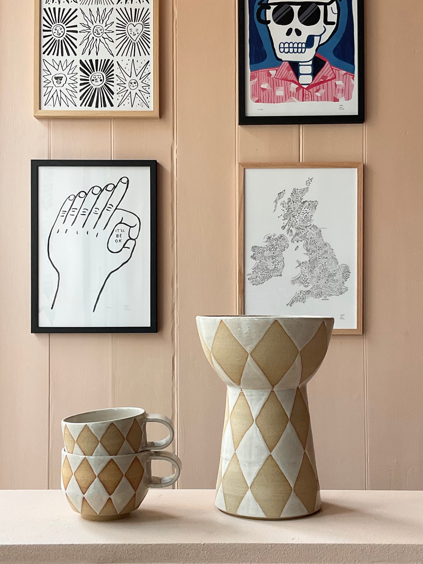Harlequin Vase