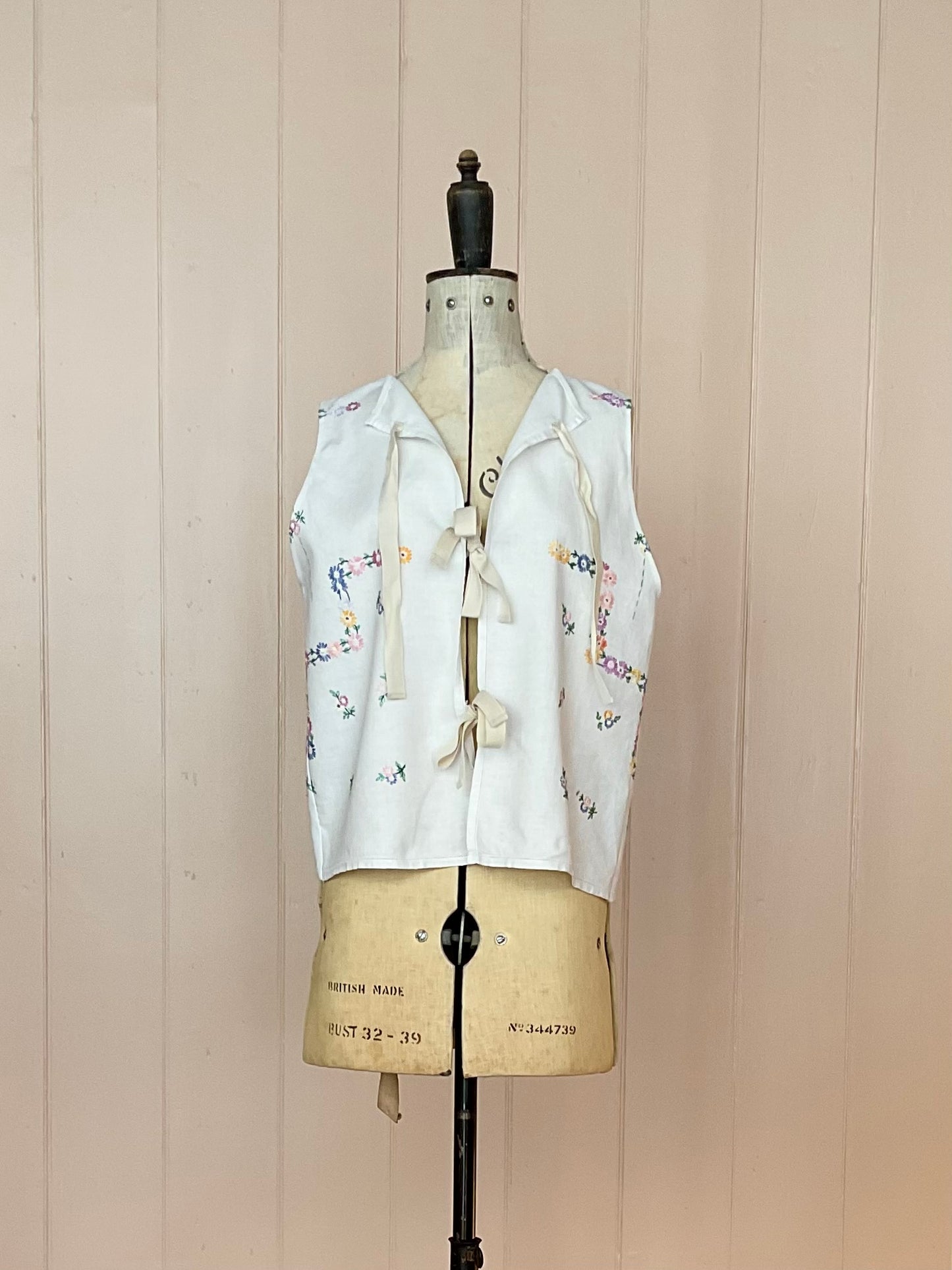 Jess Vest 5, reworked vintage