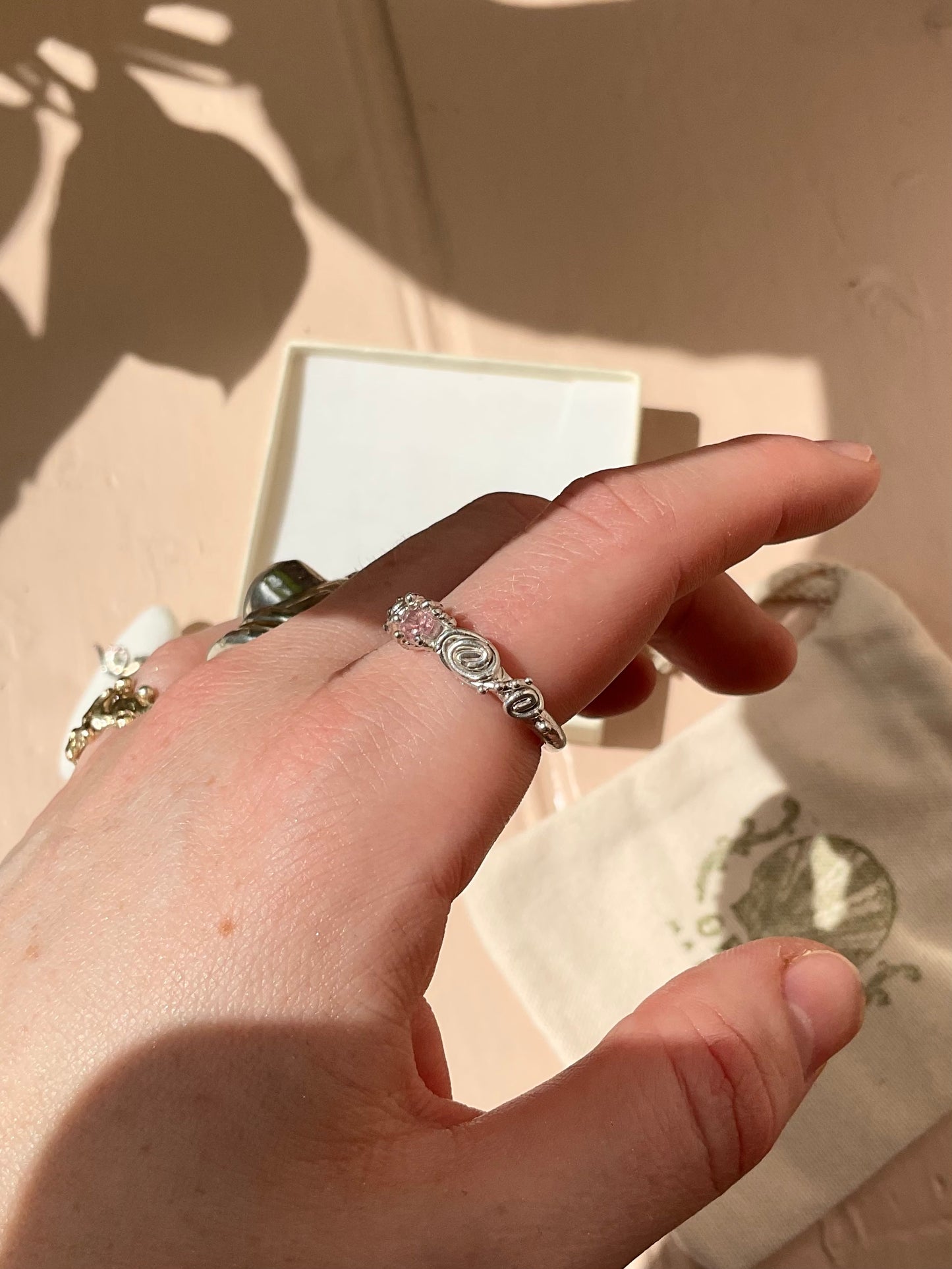 Spiralling Ring