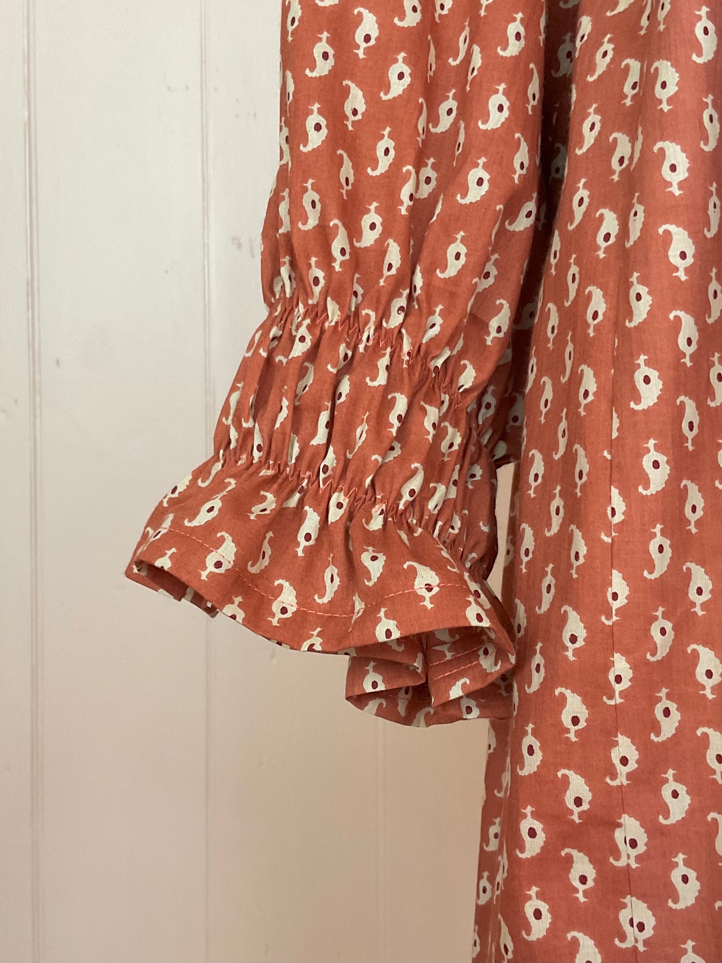 Bonnie frolic dress, Indian block print