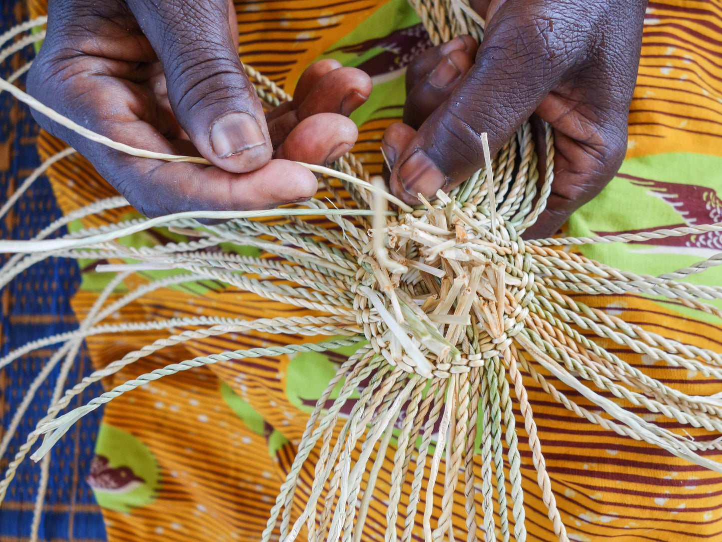 WENE: Pot Lidded Bolga Basket