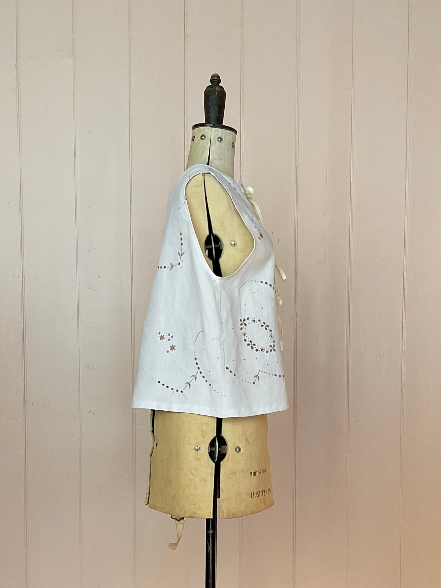 Jess Vest 4, reworked vintage
