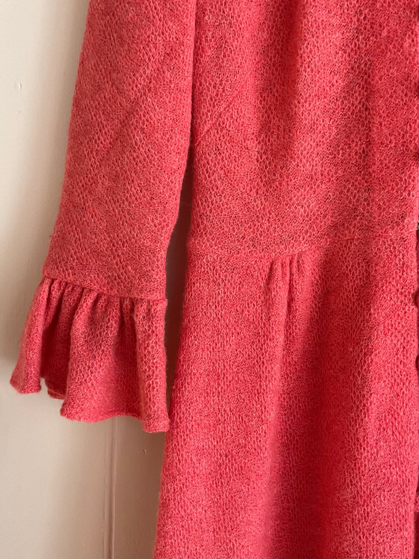 Vintage 1970’s Pure Wool Maxi Dress