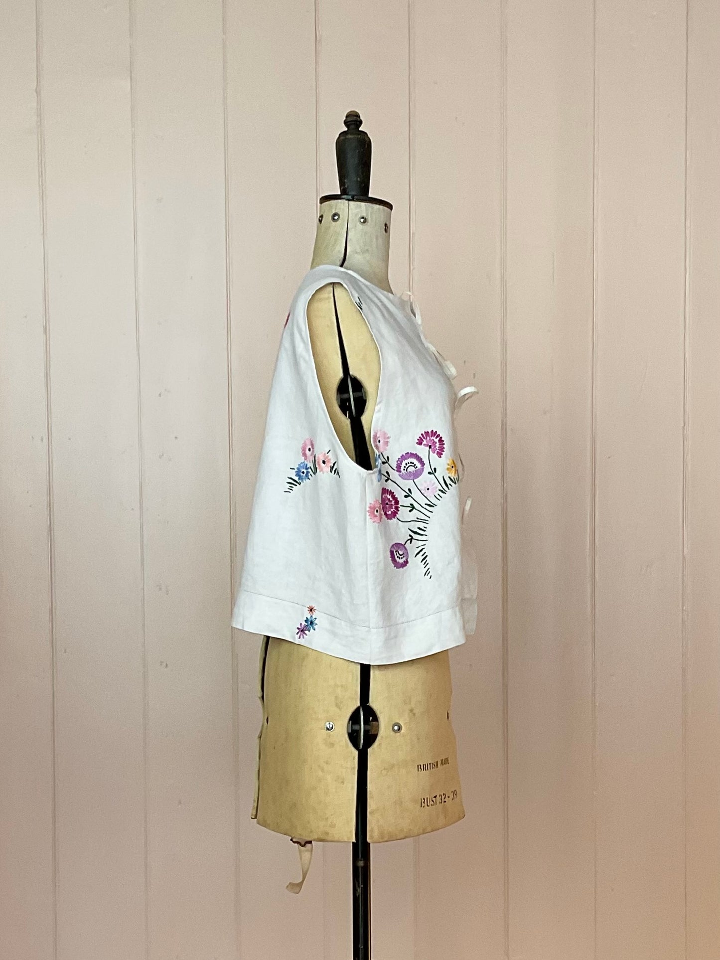 Jess Vest 3, reworked vintage