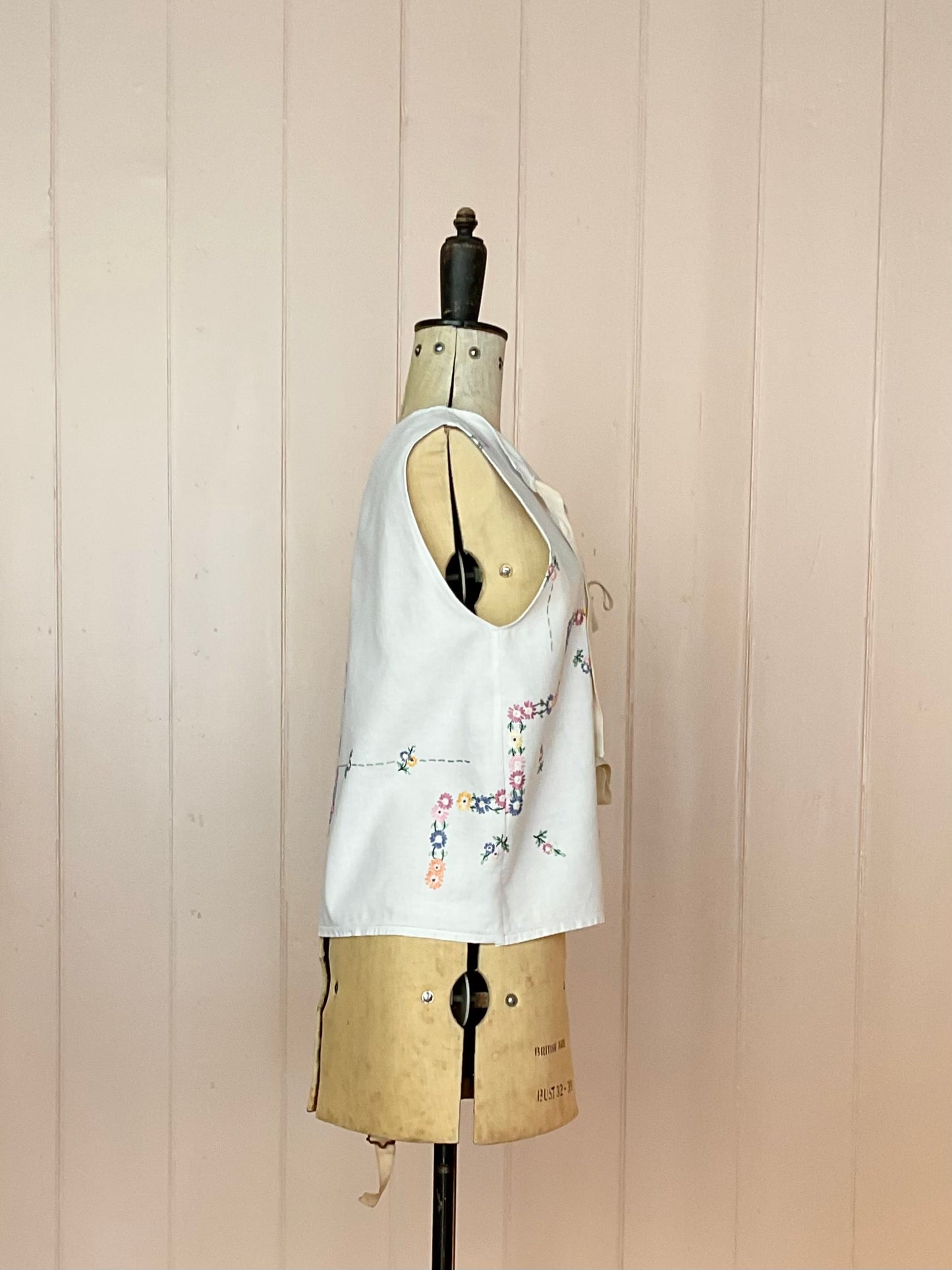 Jess Vest 5, reworked vintage