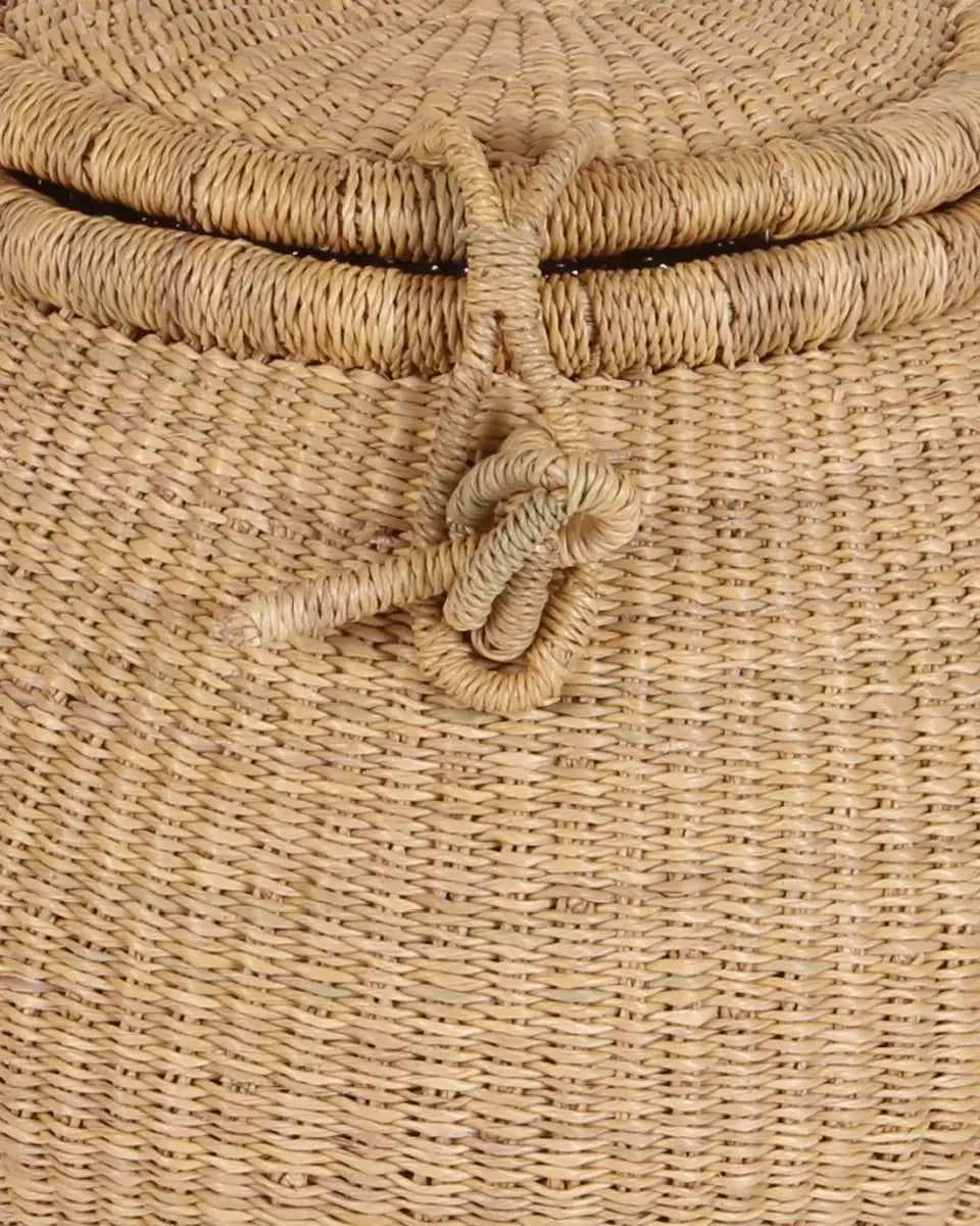 WENE: Pot Lidded Bolga Basket