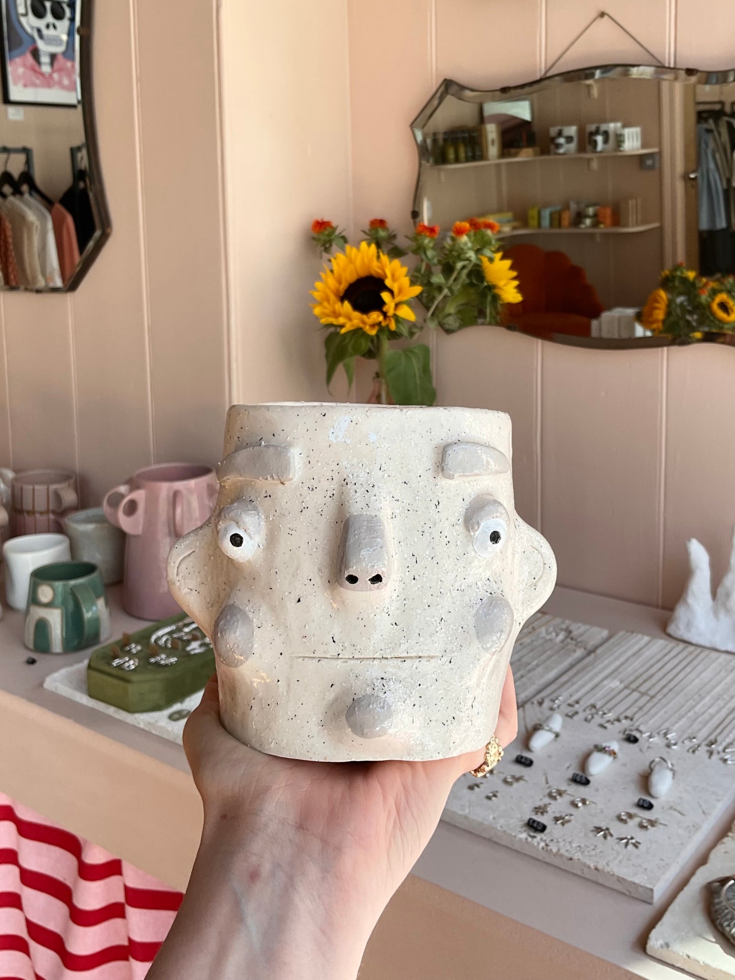 'Speckled' Classic Pot