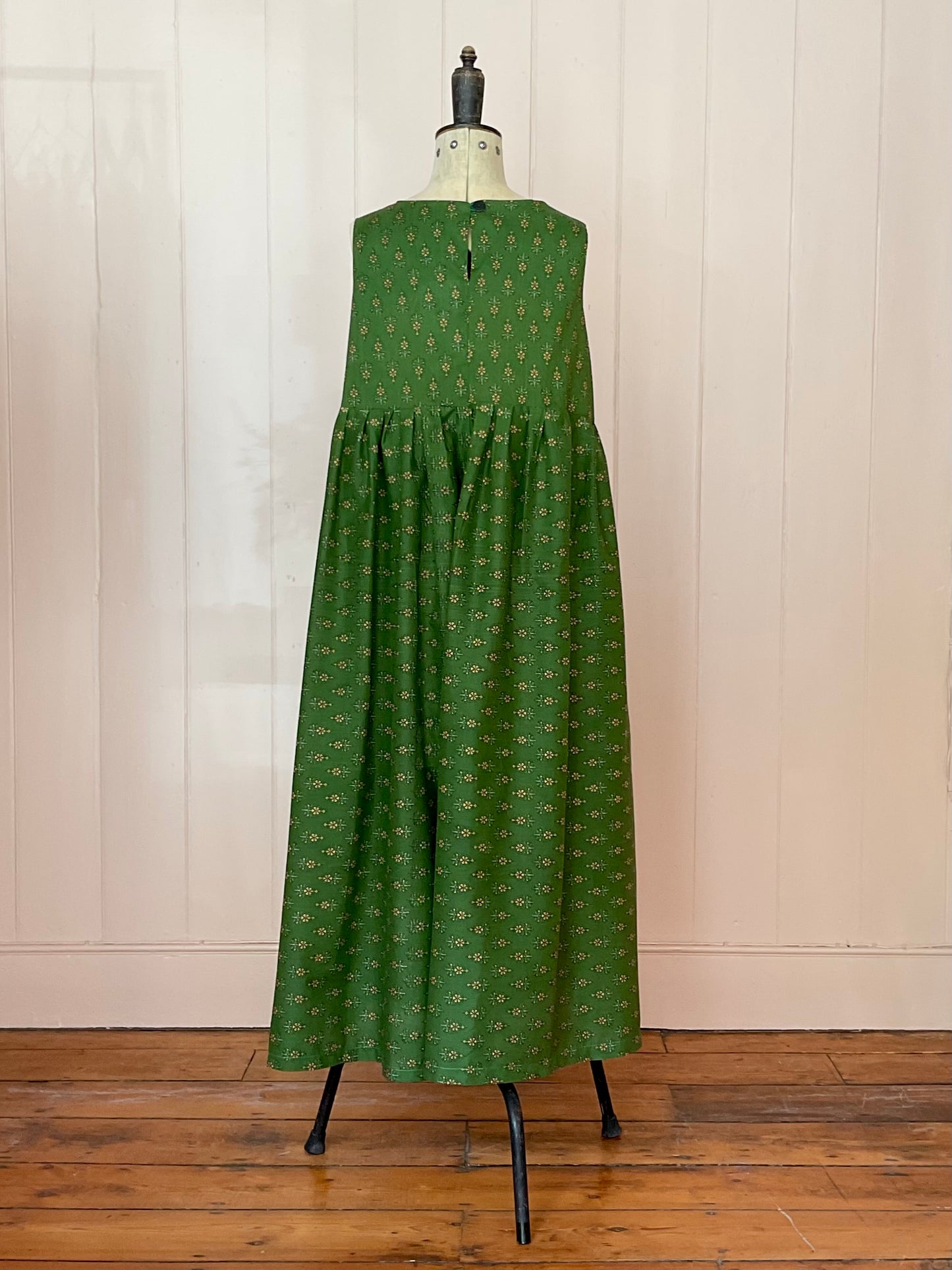 Frank dress, hand block print