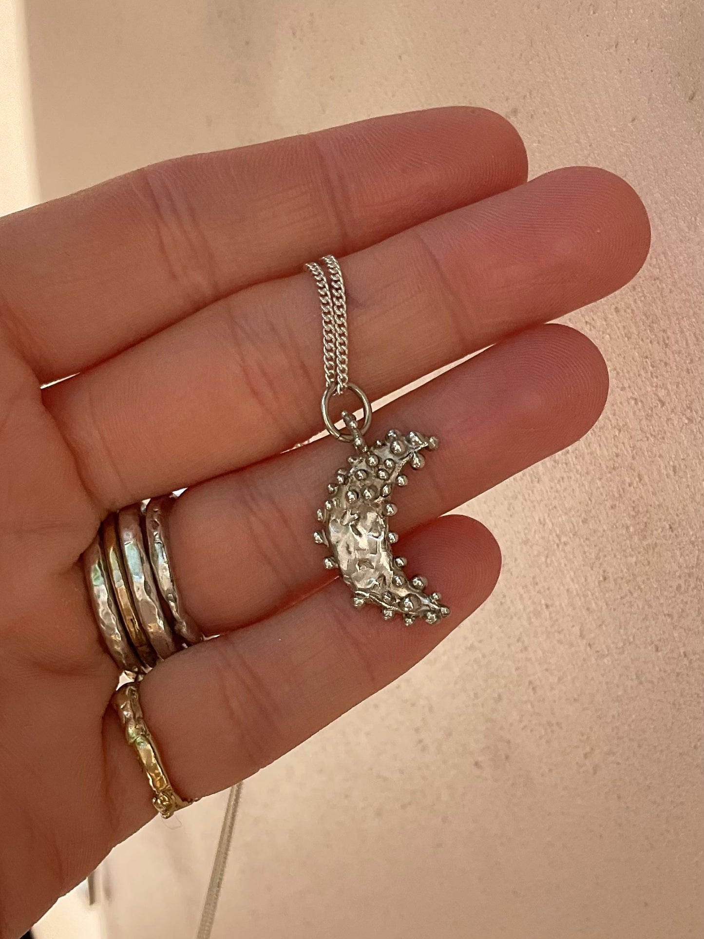 Barnacle Moon Pendant