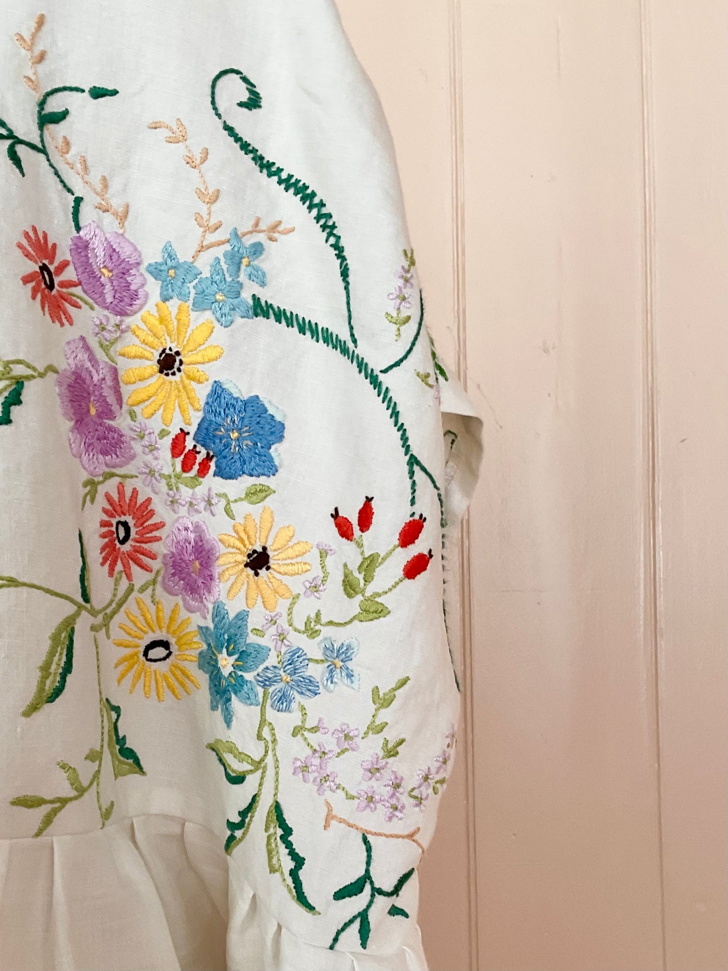 Nelly peplum top 1, reclaimed vintage
