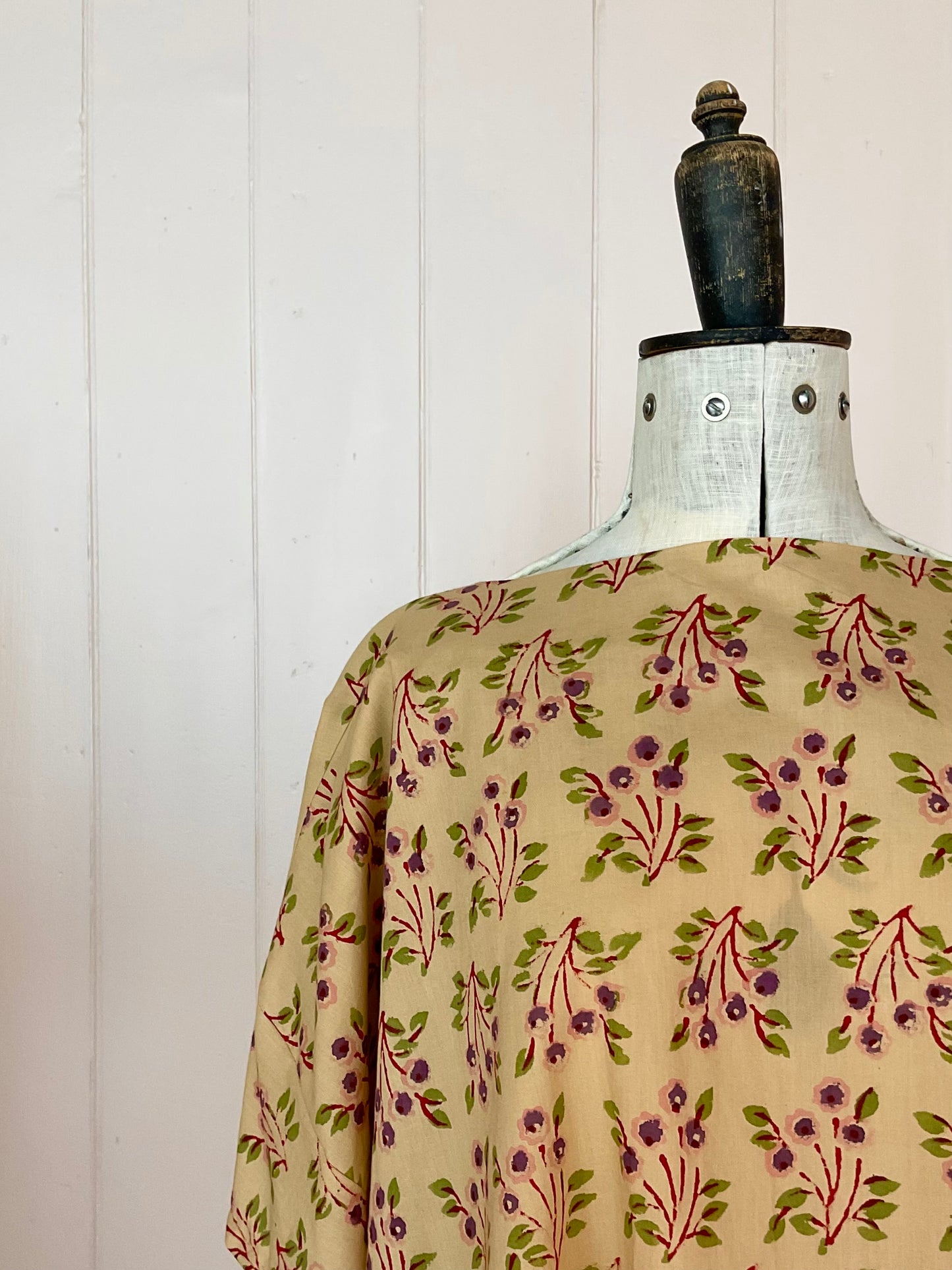 Sarah top, Indian block print