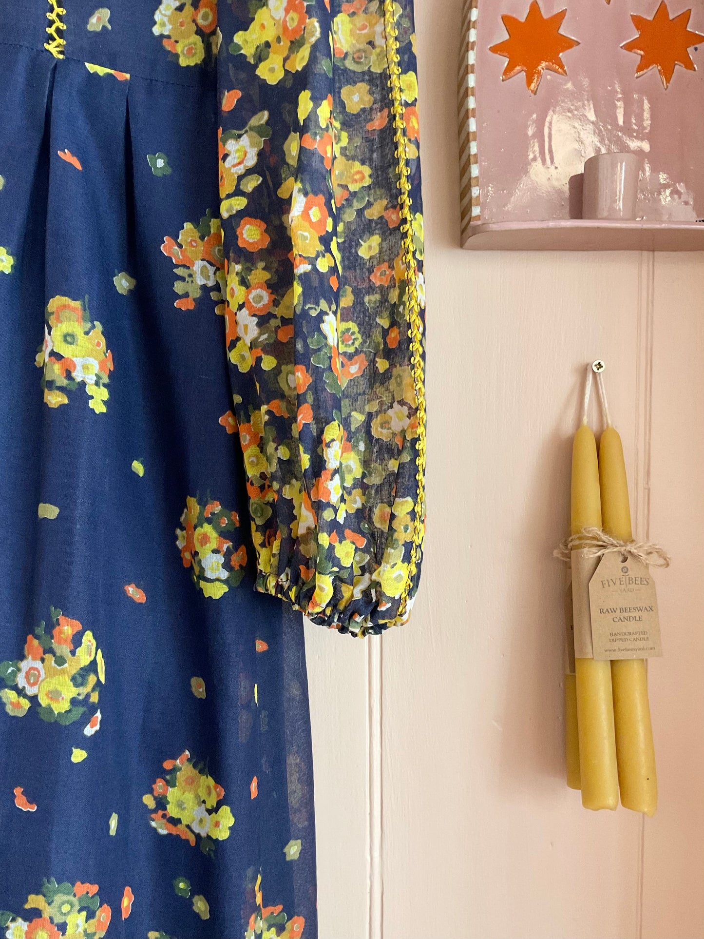 Vintage 1970’s Floral Maxi dress