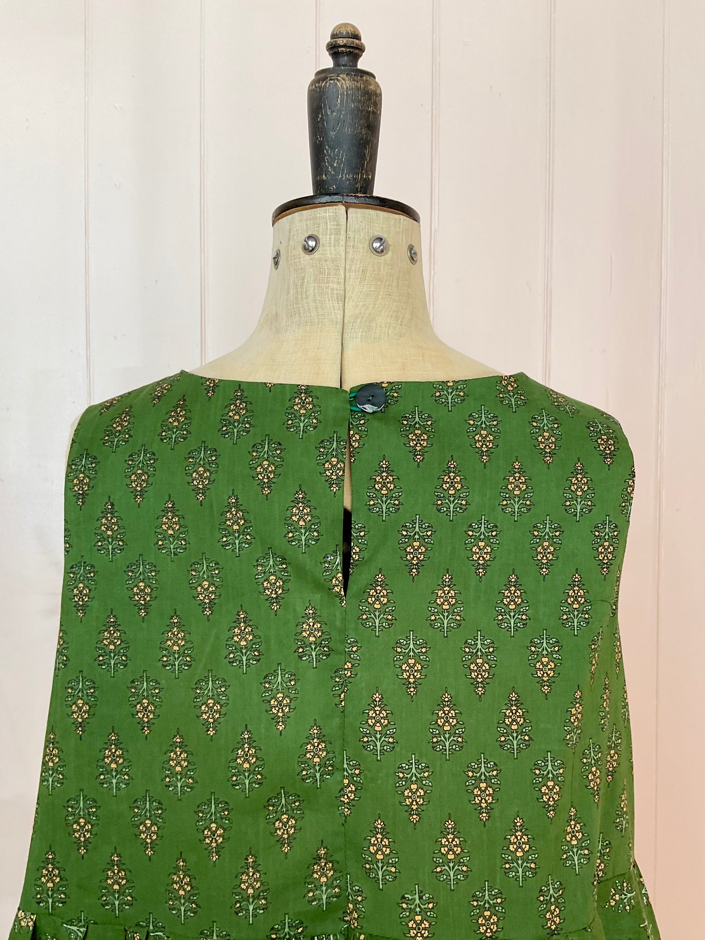 Frank dress, hand block print