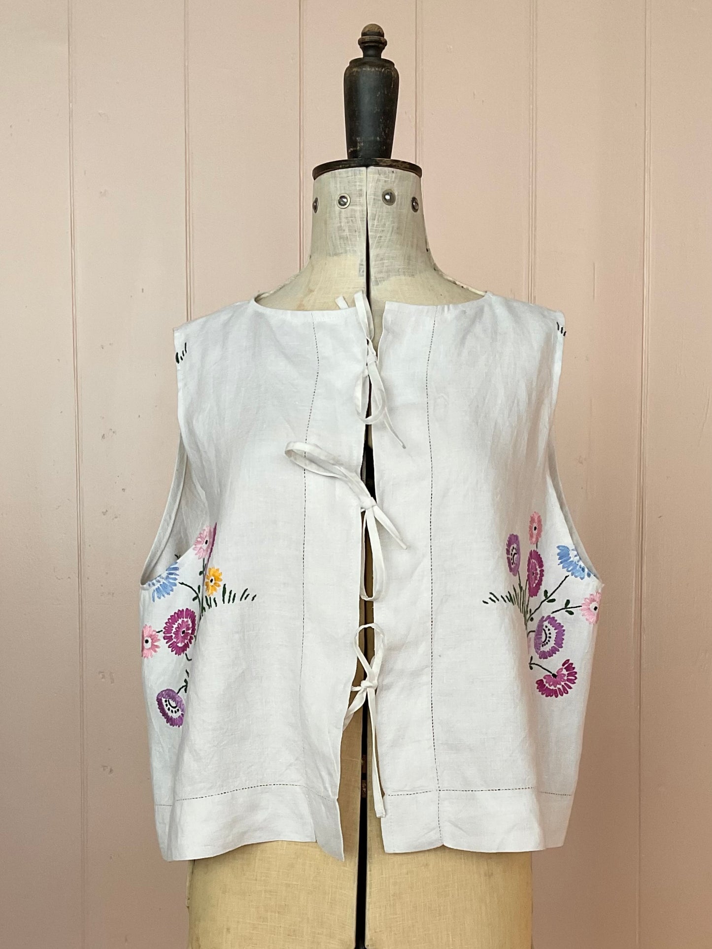 Jess Vest 3, reworked vintage