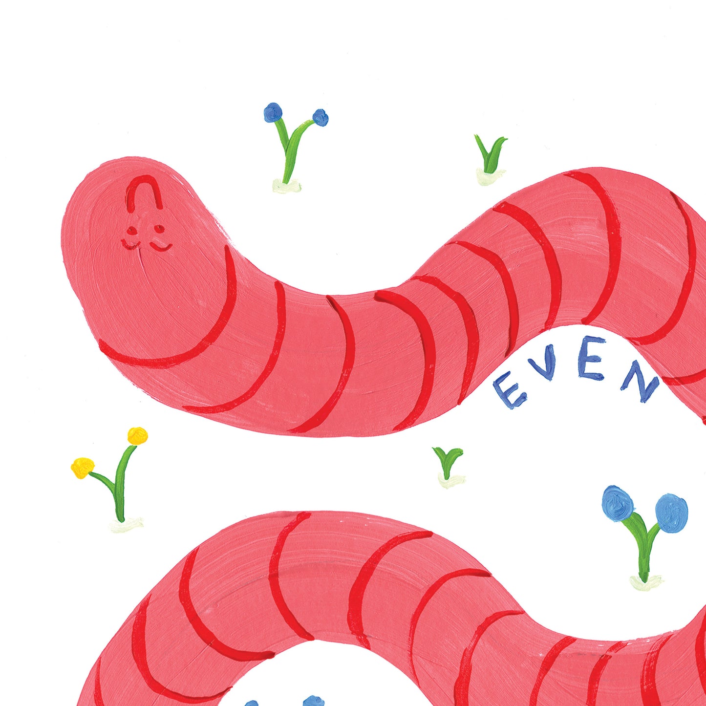 Even The Worm Will Turn giclee print - Alex Foster