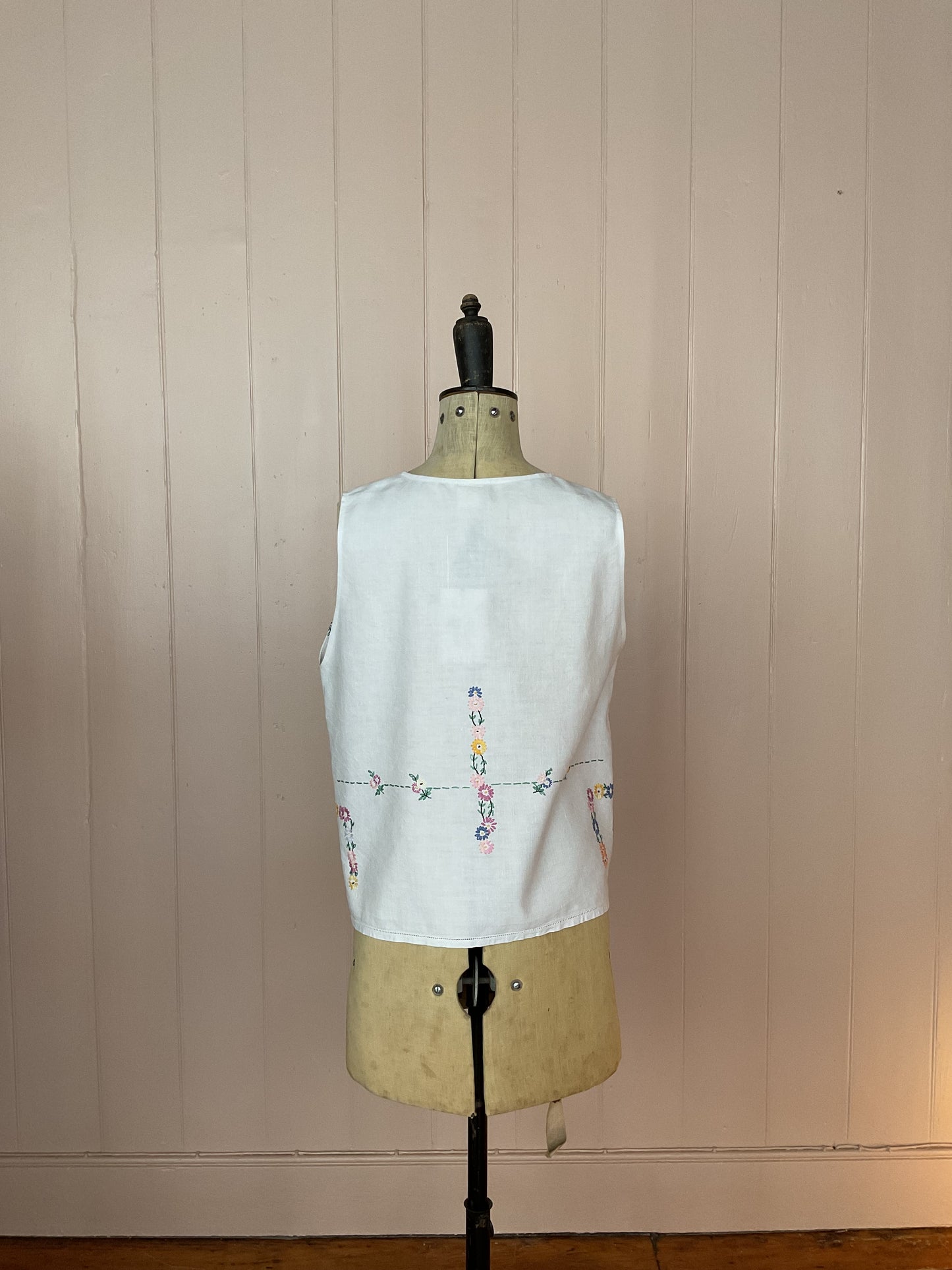 Jess Vest 5, reworked vintage