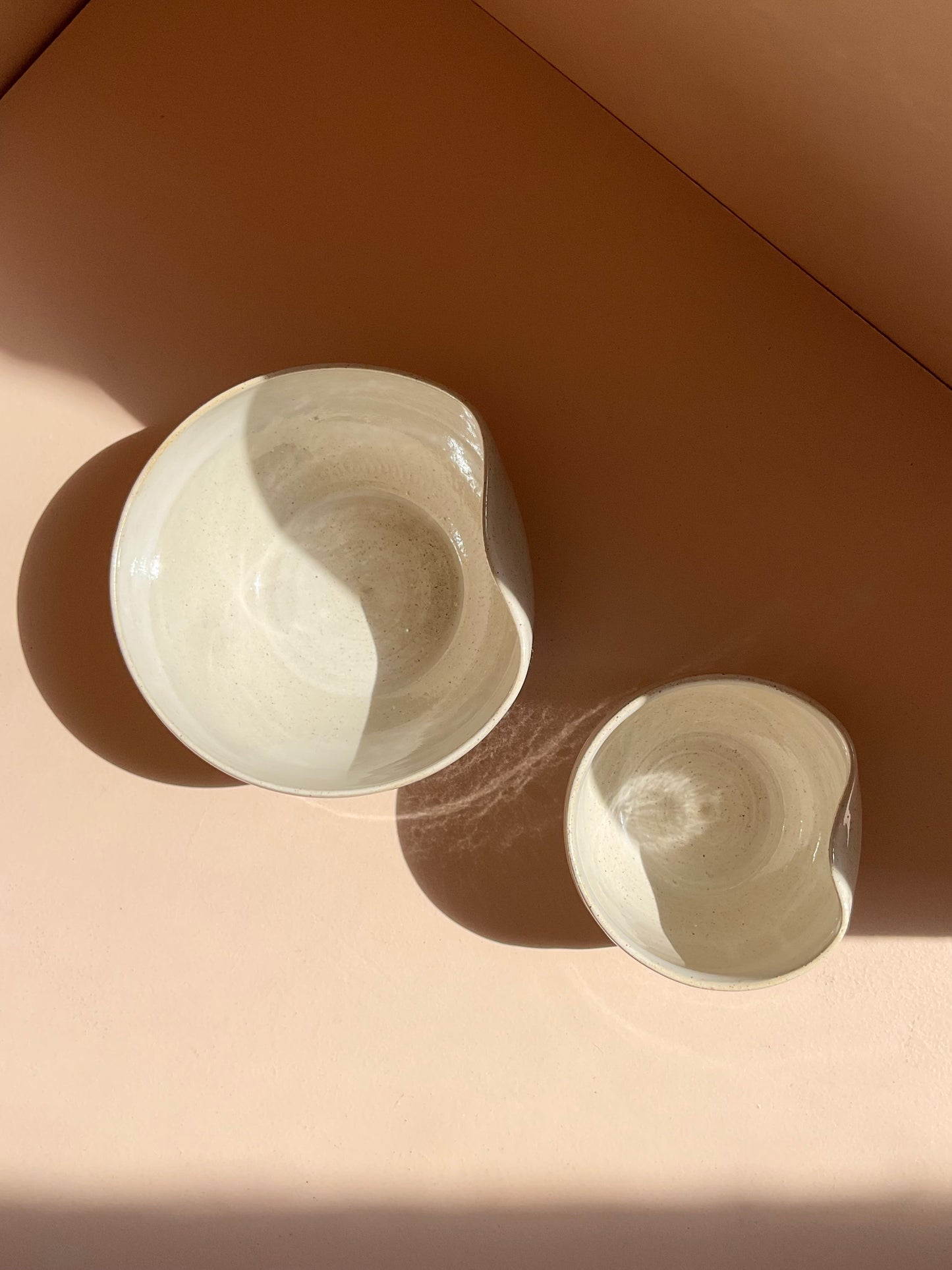 'Fluiform' Stacking bowl set