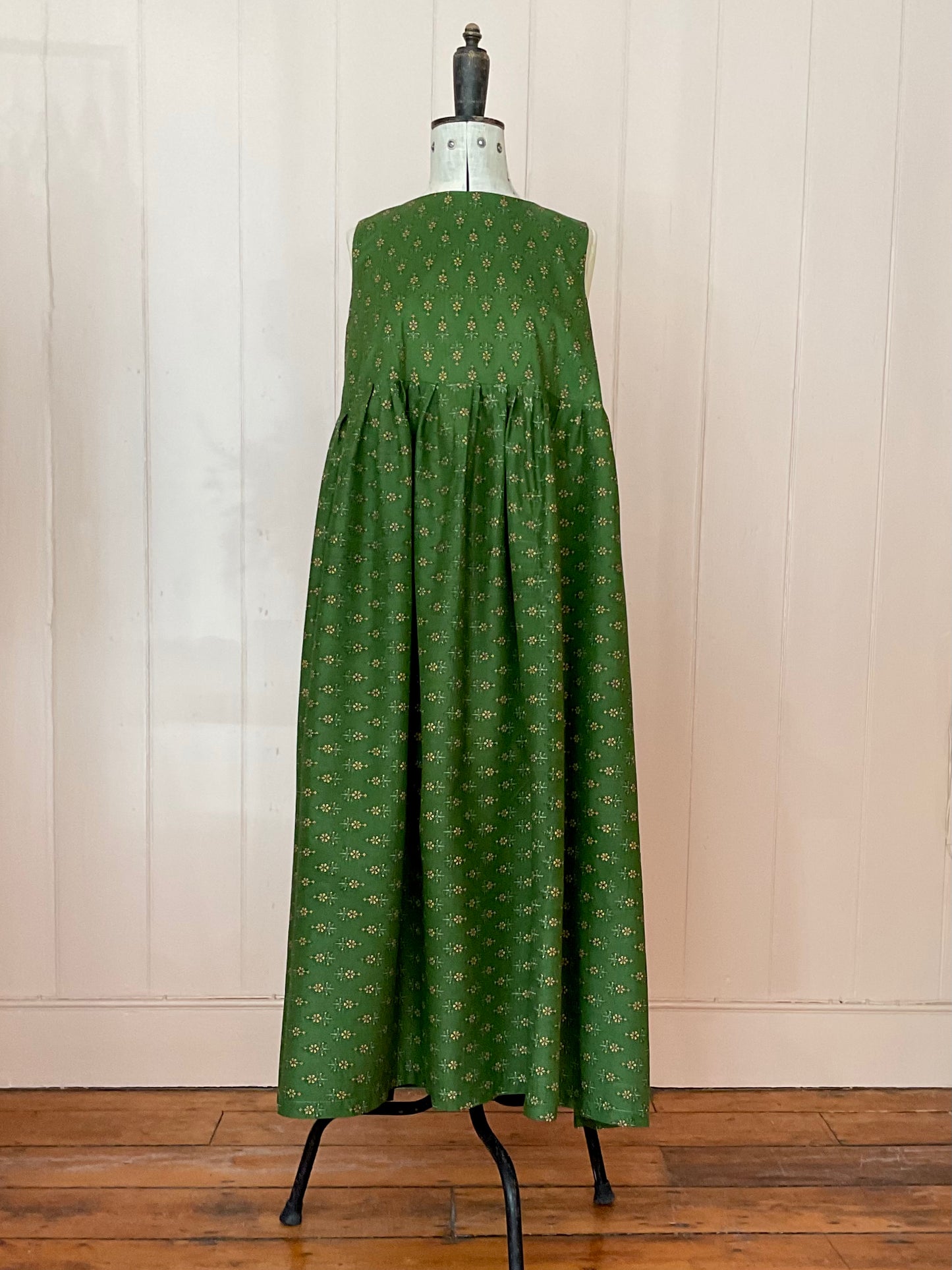 Frank dress, hand block print