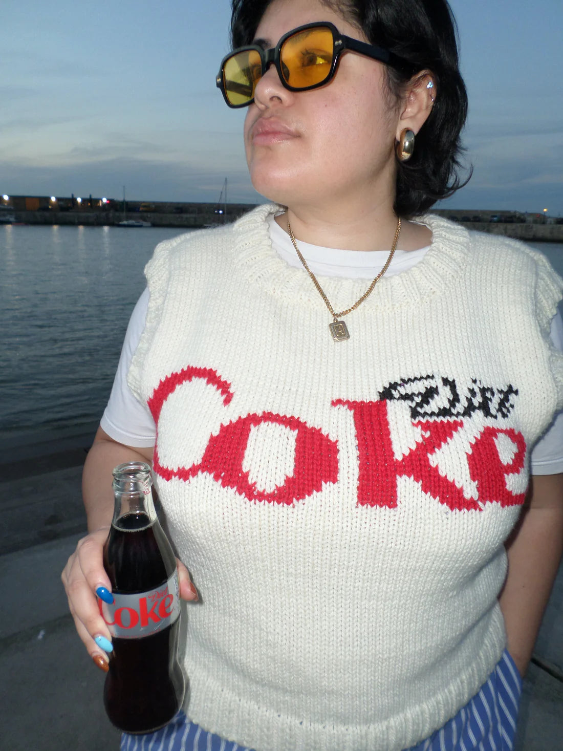 Cola sweater vest