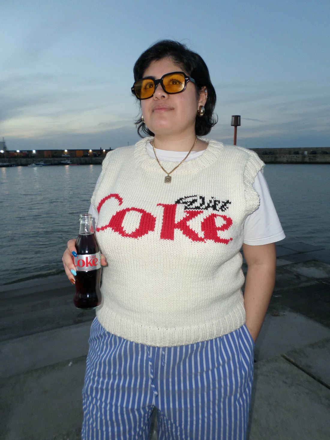 Cola sweater vest
