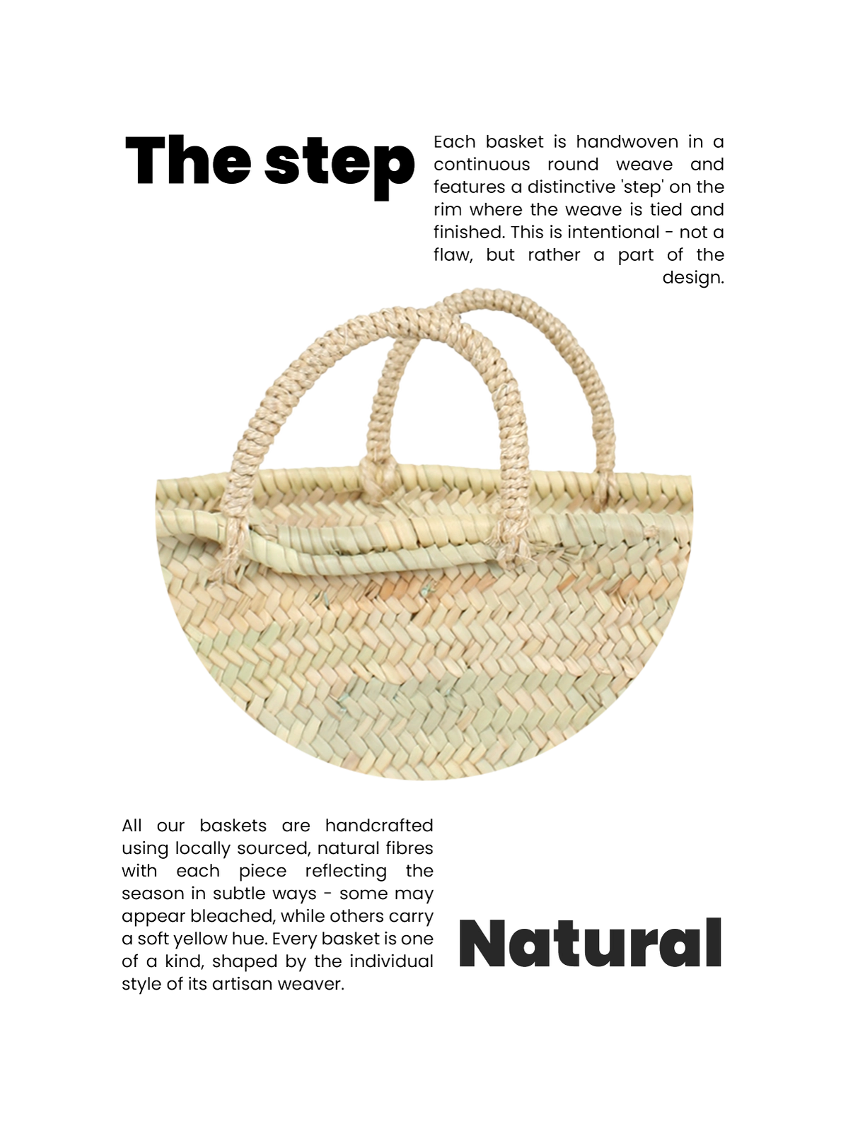 Hand Embroidered Market Basket, Chard