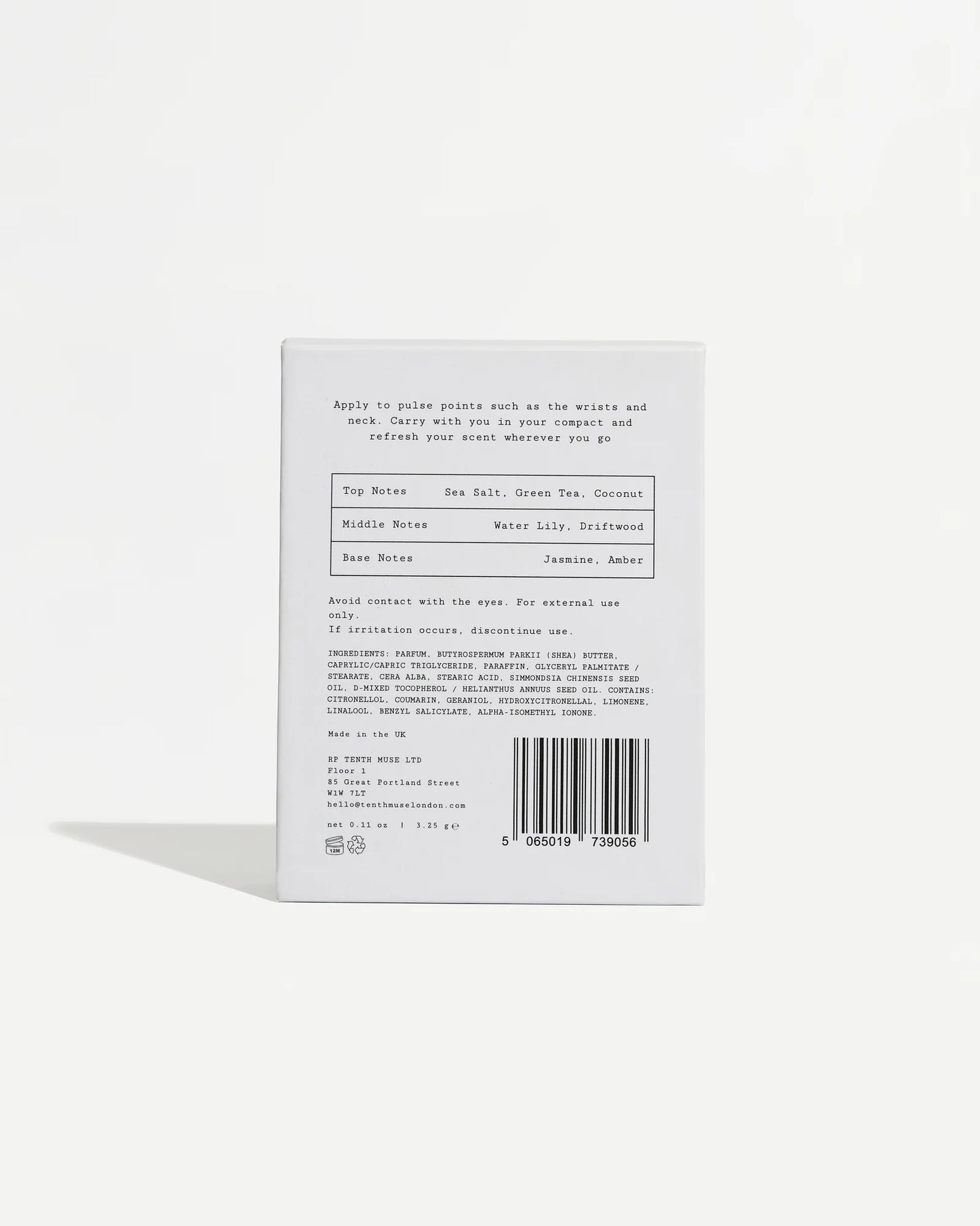 SALTED SKIN SOLID PERFUME BALM