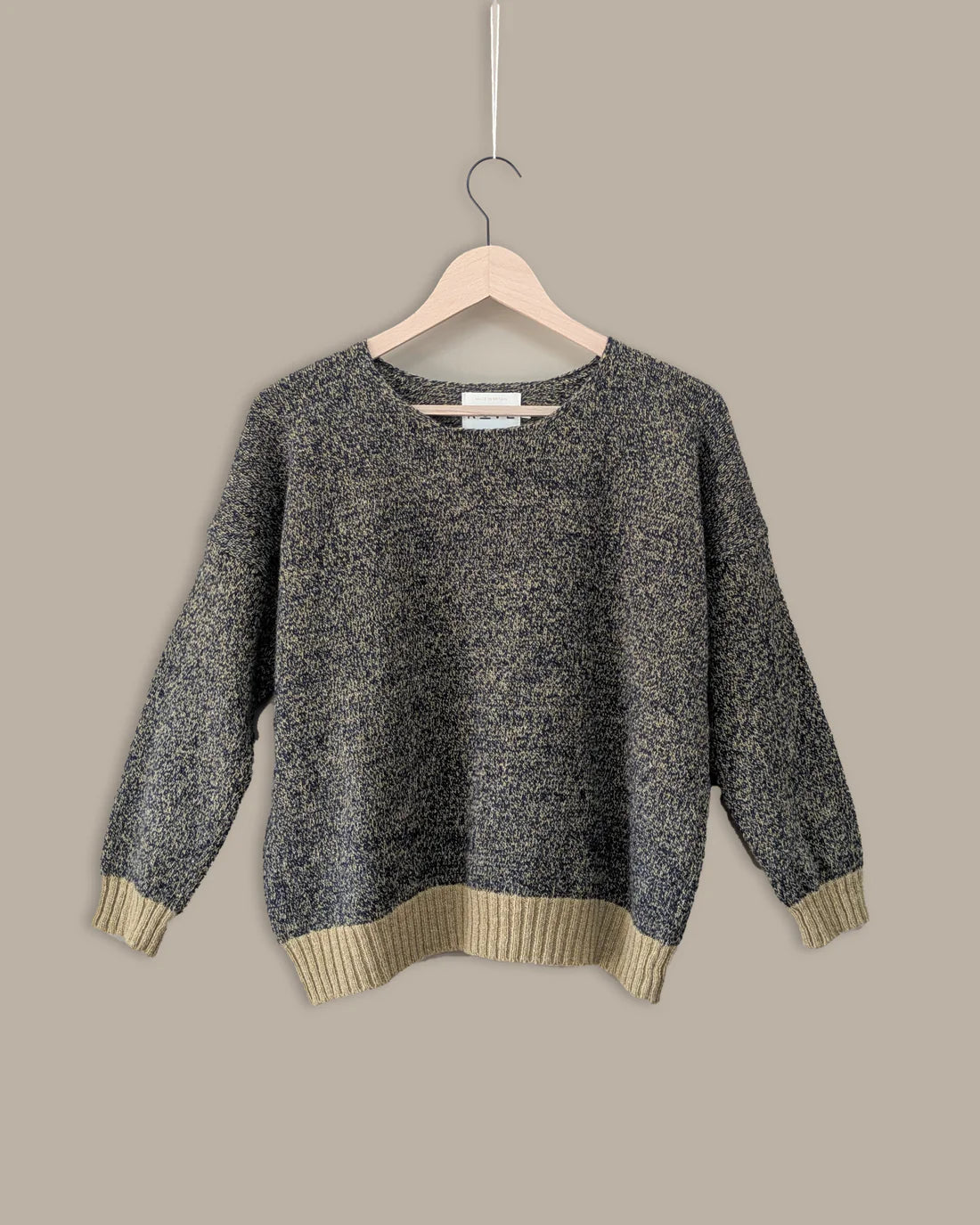 Staple Jumper | Navy & Hay