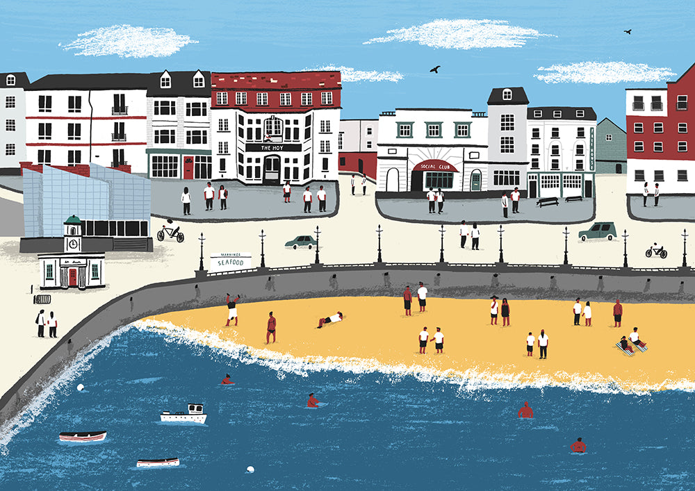 Margate Cityscape giclee print - Alex Foster