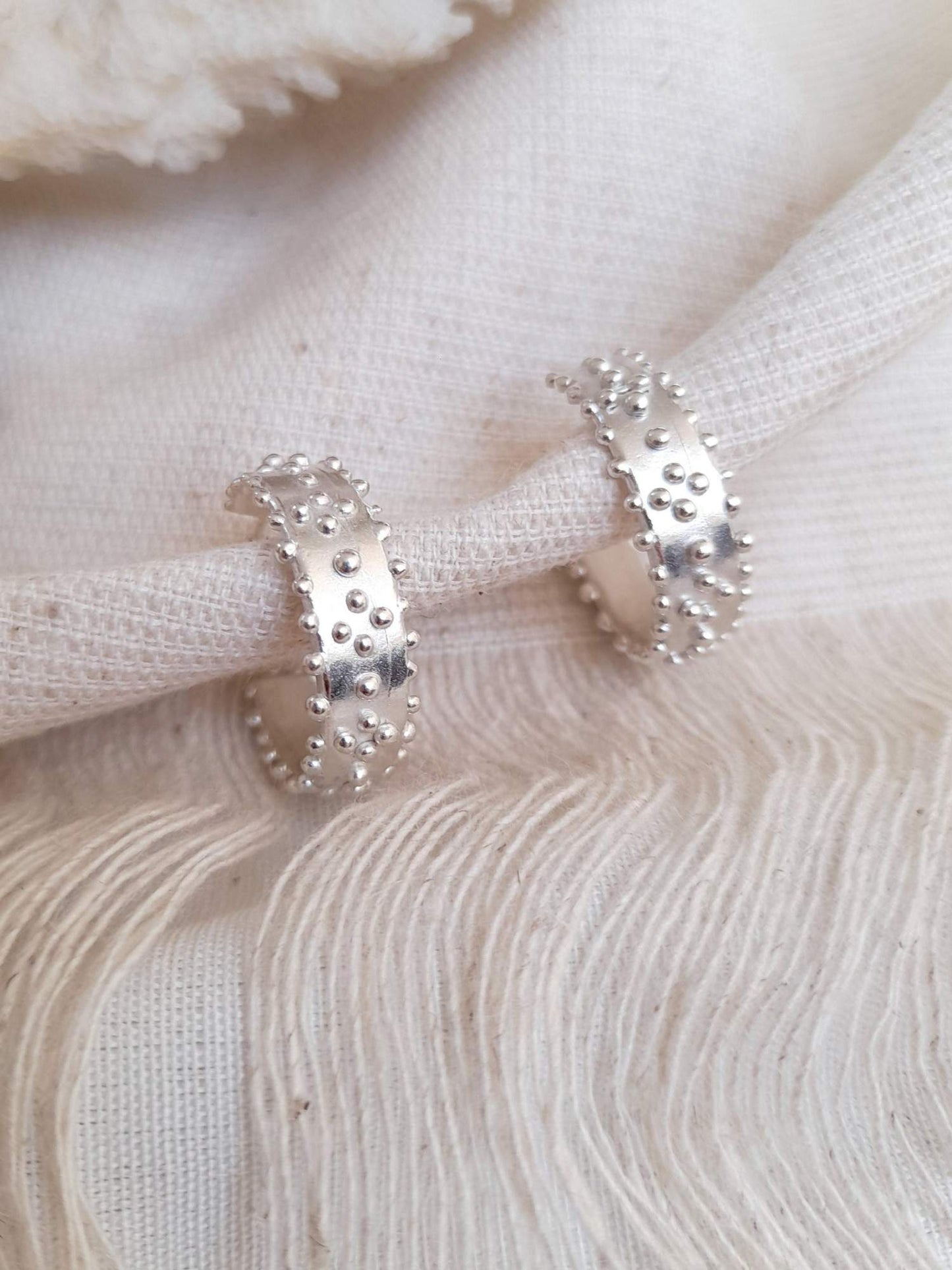 Mermaid's Hoop Earrings