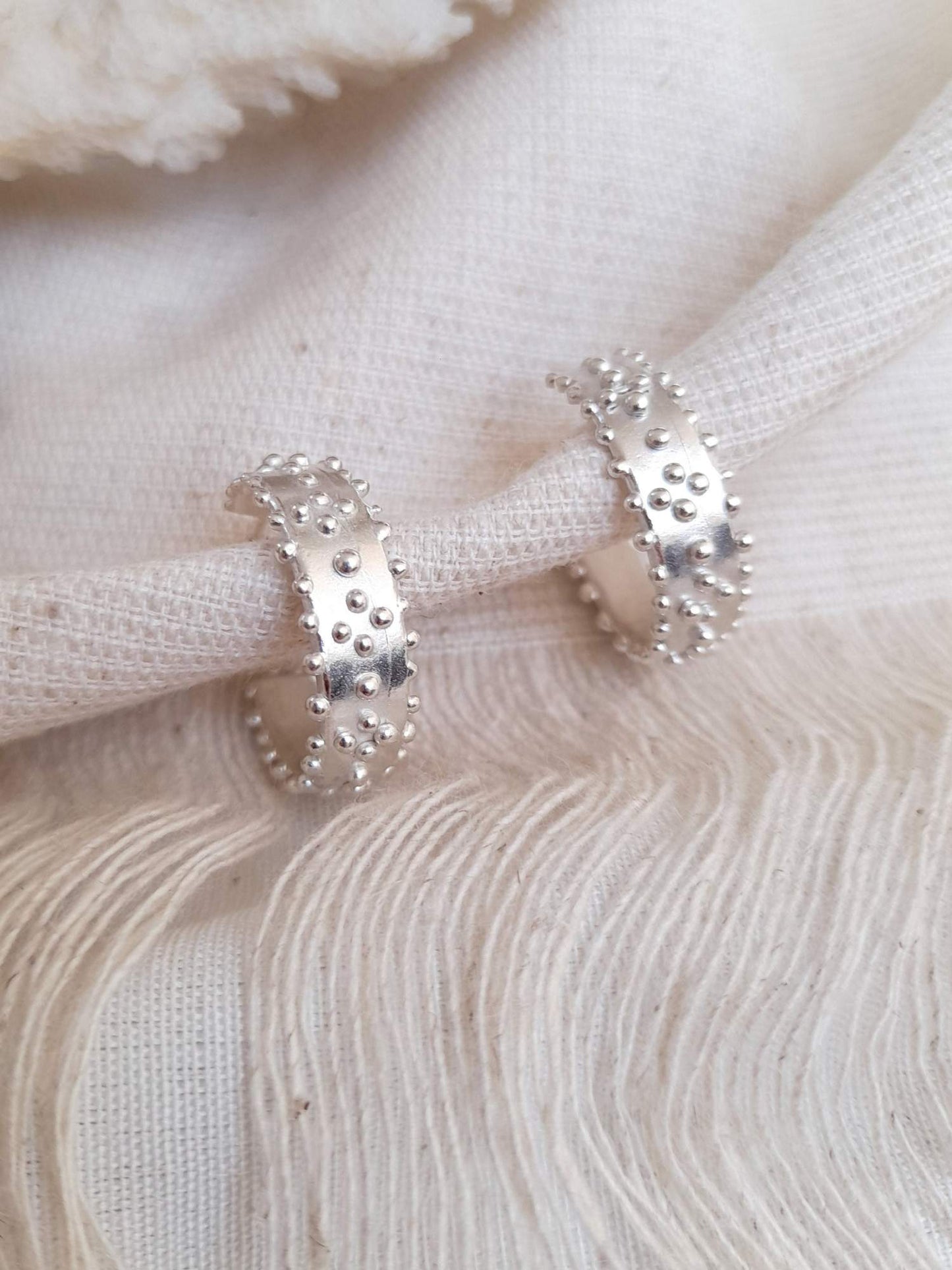 Mermaid's Hoop Earrings