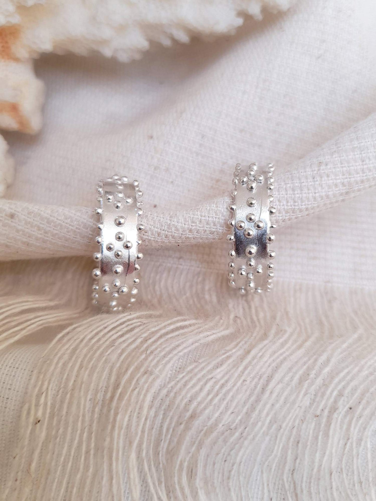 Mermaid's Hoop Earrings