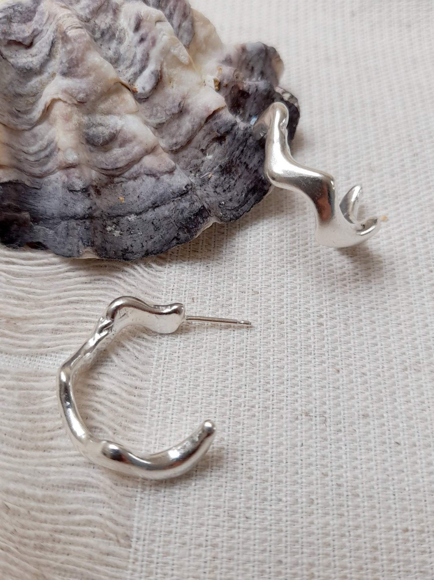 Spring Tide Hoop Earrings