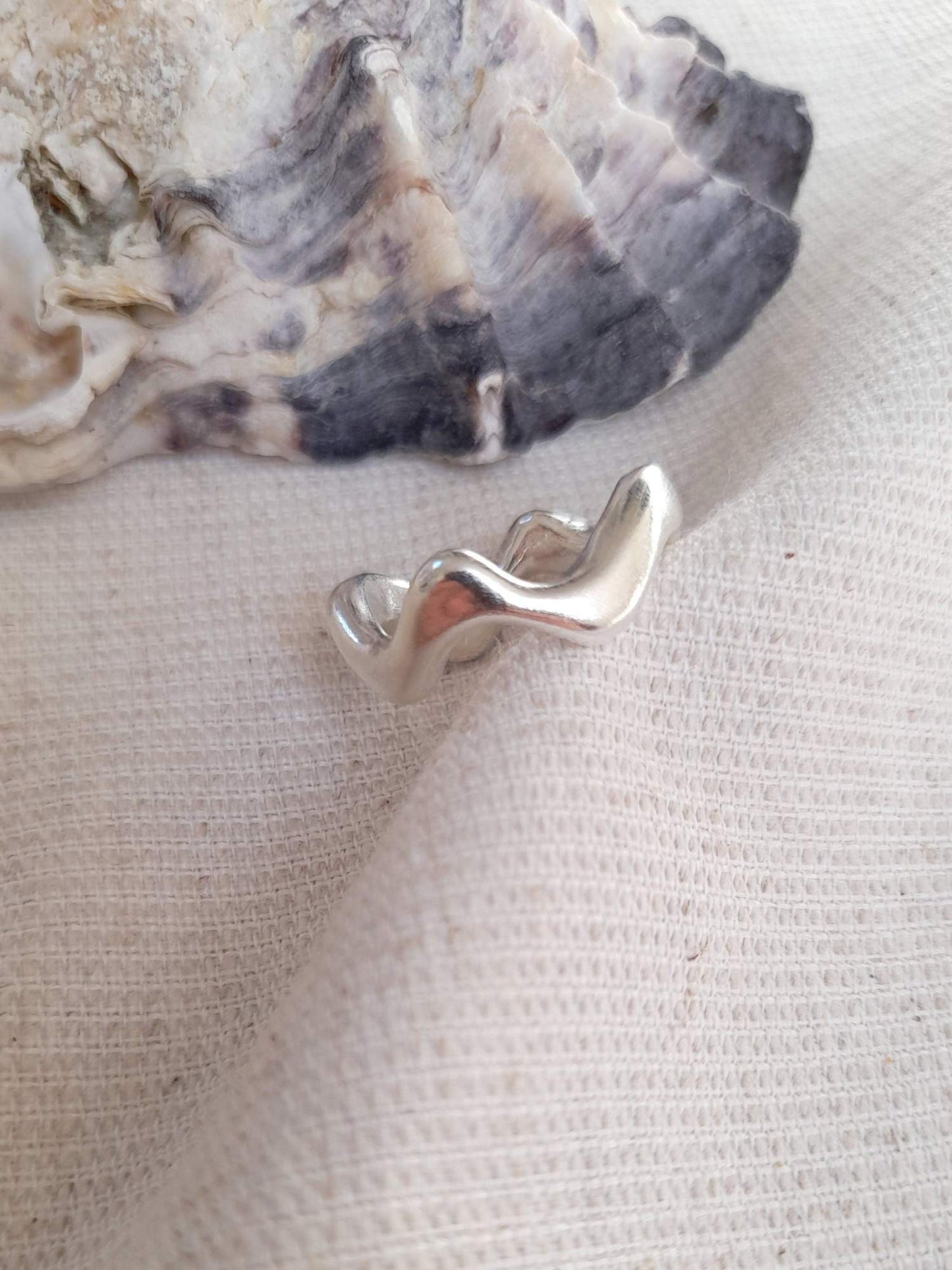 Spring Tide Stacking Ring