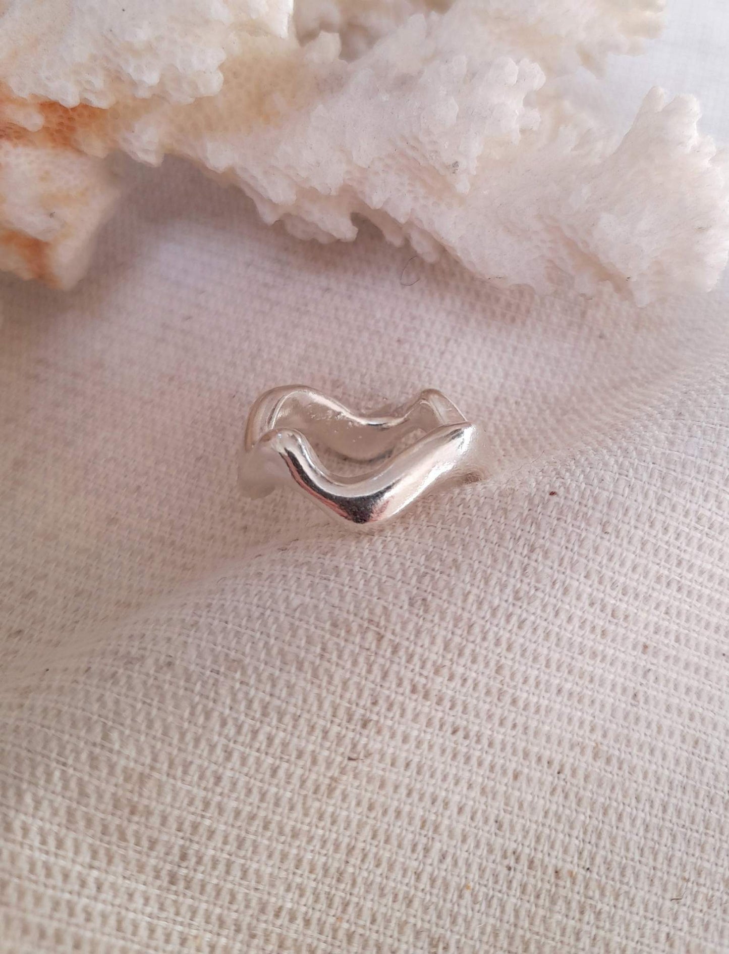 Spring Tide Stacking Ring