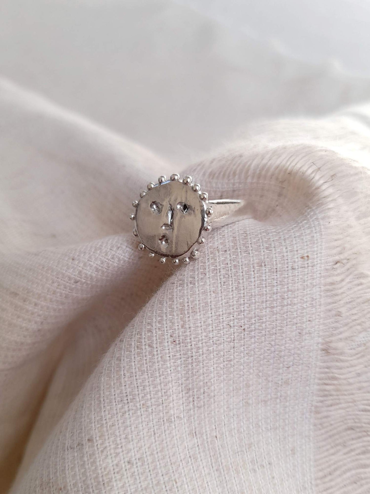Sun Baby Signet Ring