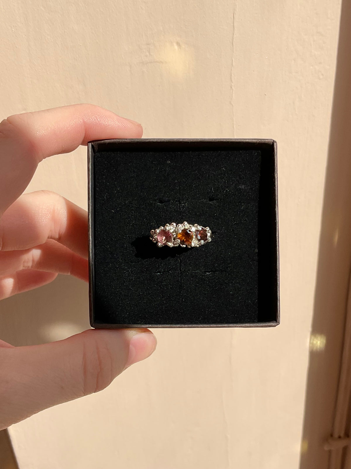 Tourmaline Barnacle Ring #12