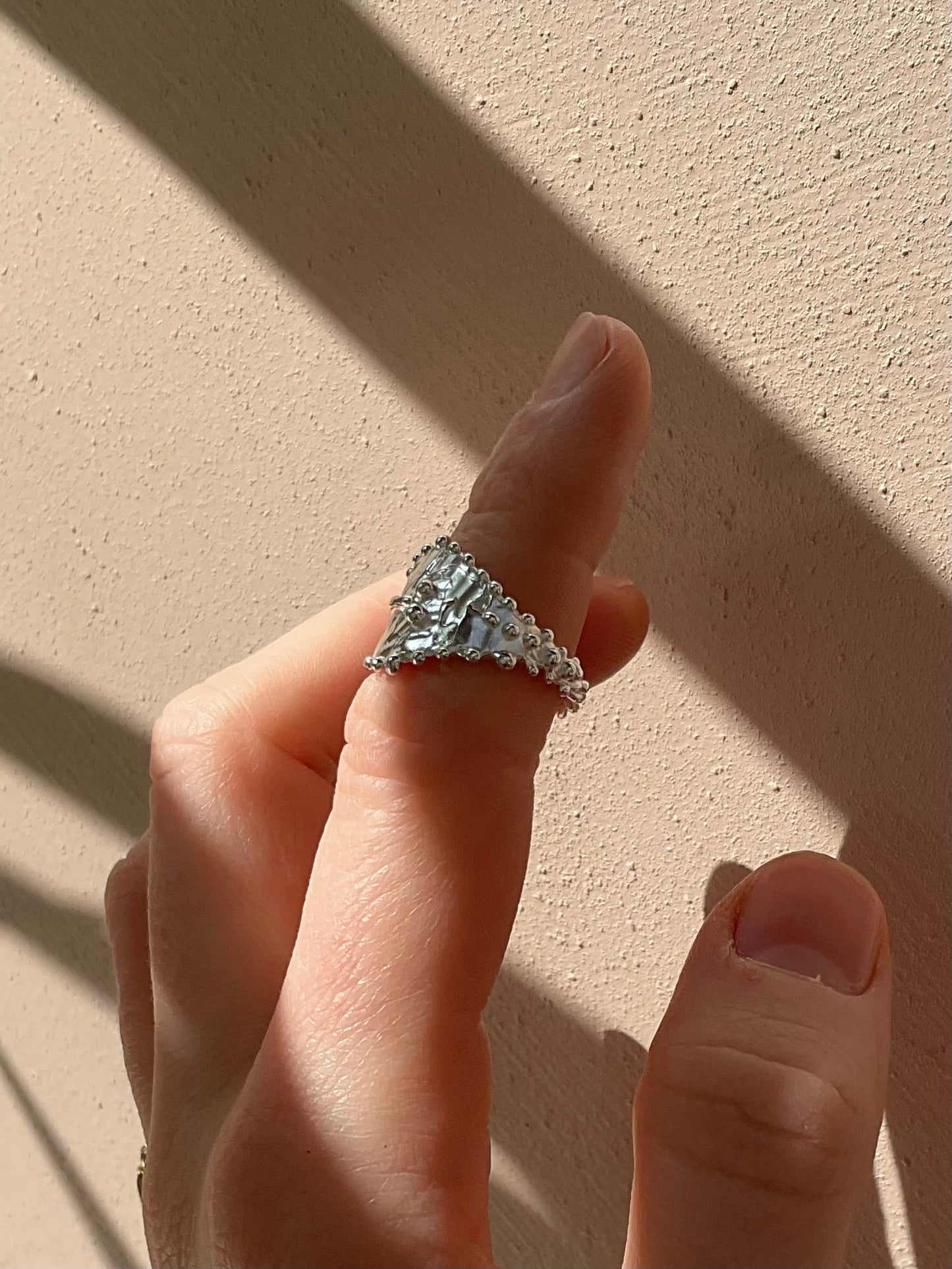 Silver Phallus Ring