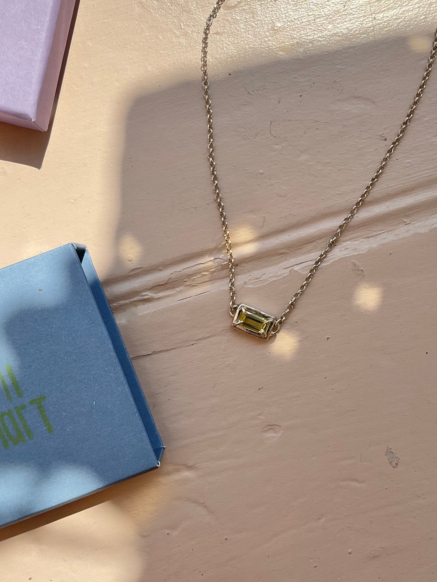 Lemon Quartz Necklace