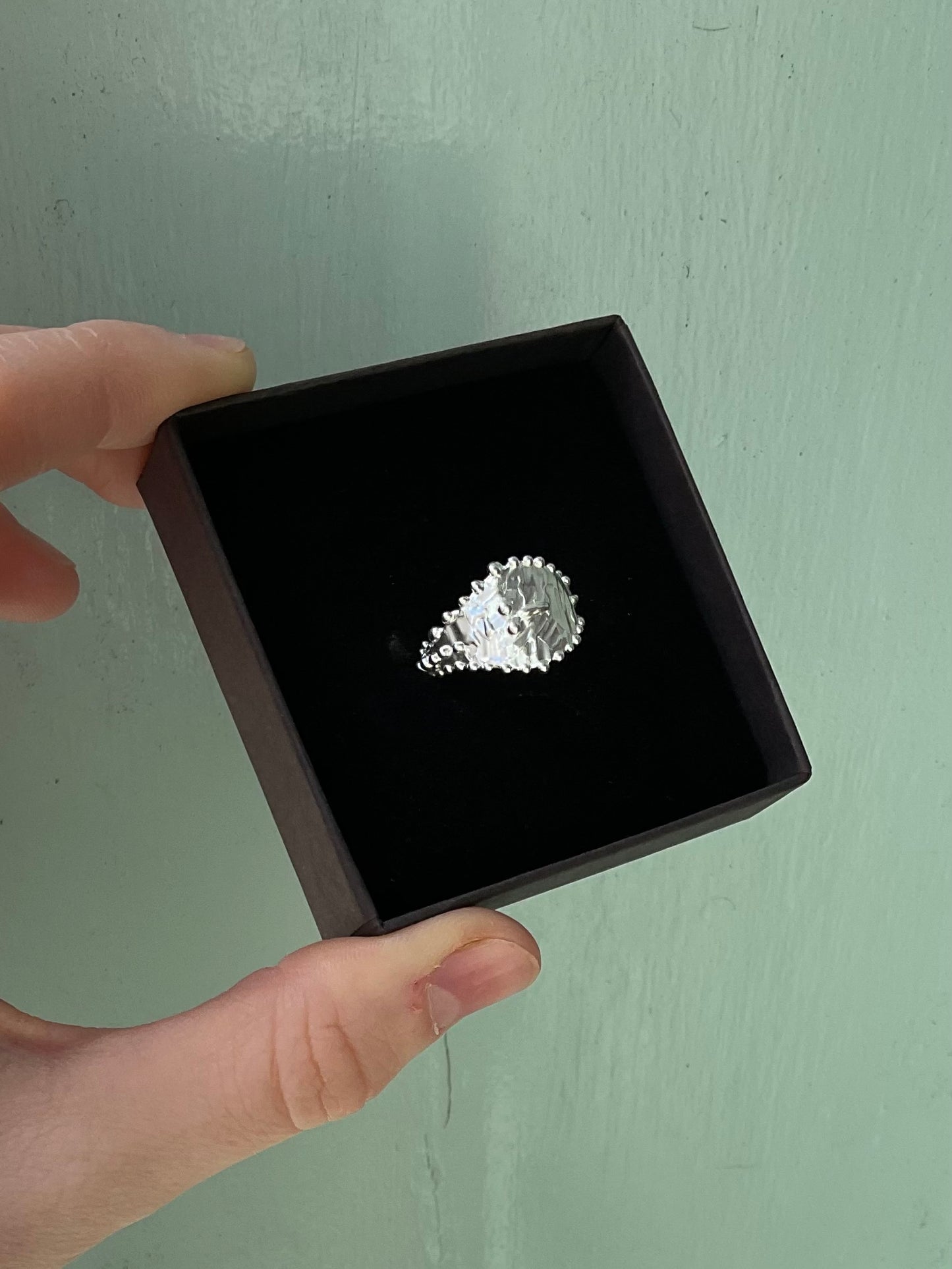 Silver Phallus Ring